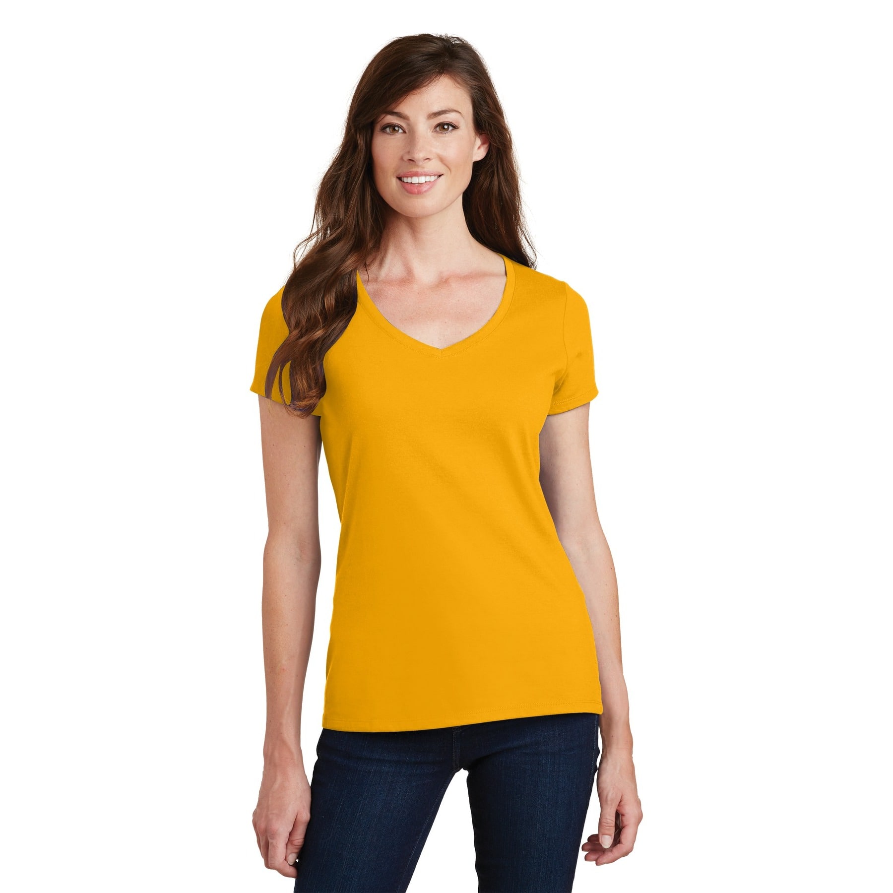 Port & Company® Fan Favorite™ Ladies V-Neck T-Shirt