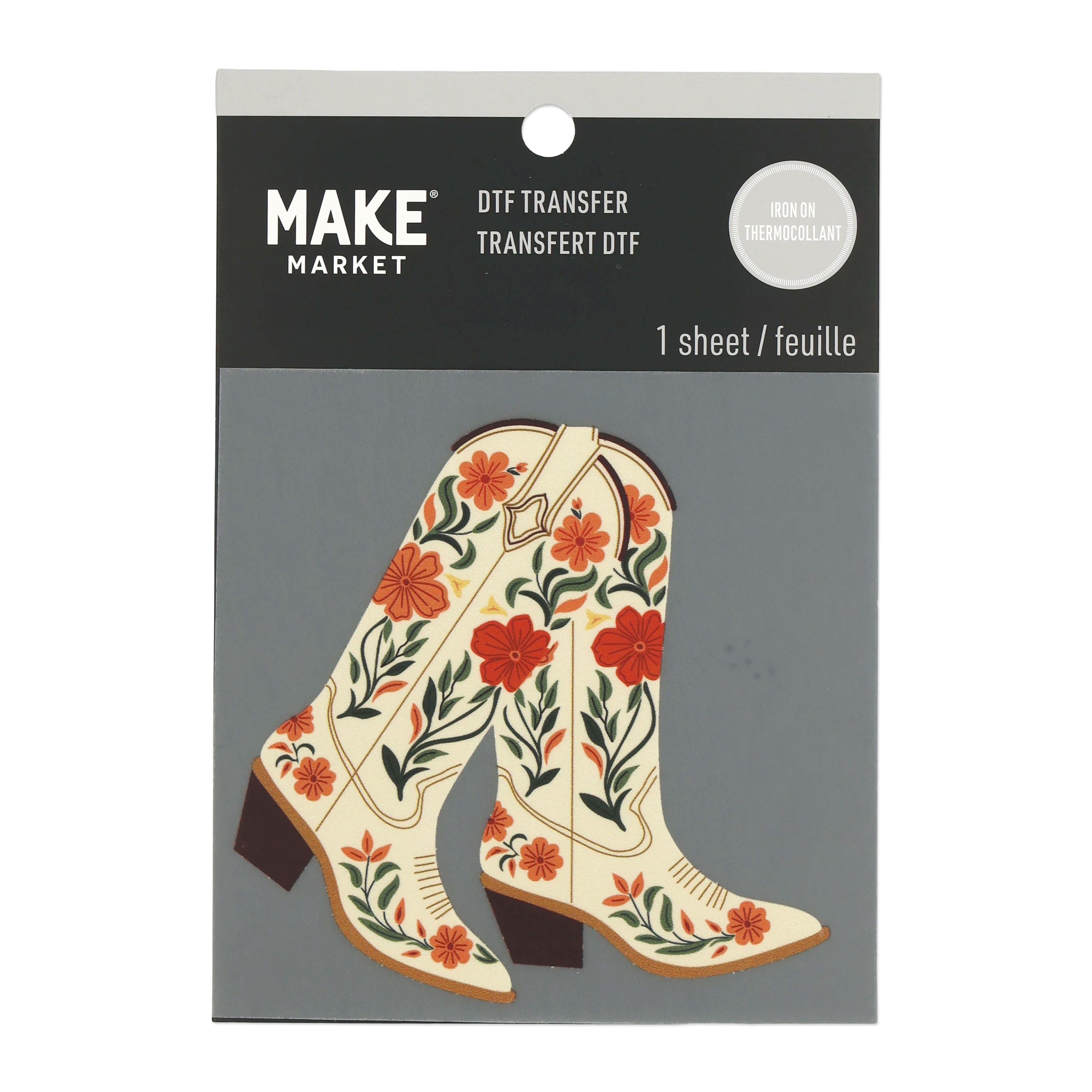 Boots Direct to Film Transfer by Make Market®