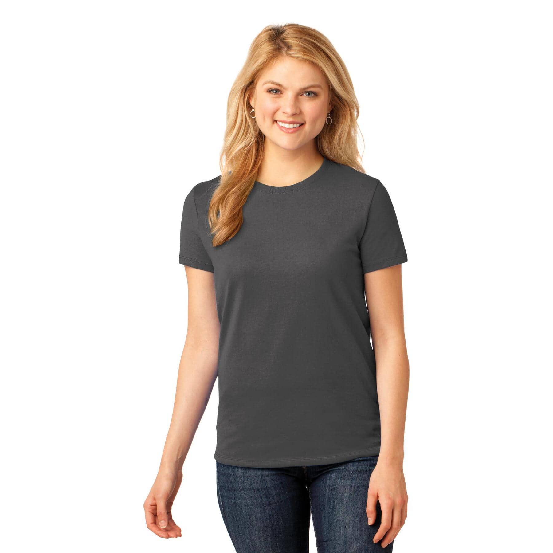 Port & Company® Neutrals Core Cotton Ladies T-Shirt