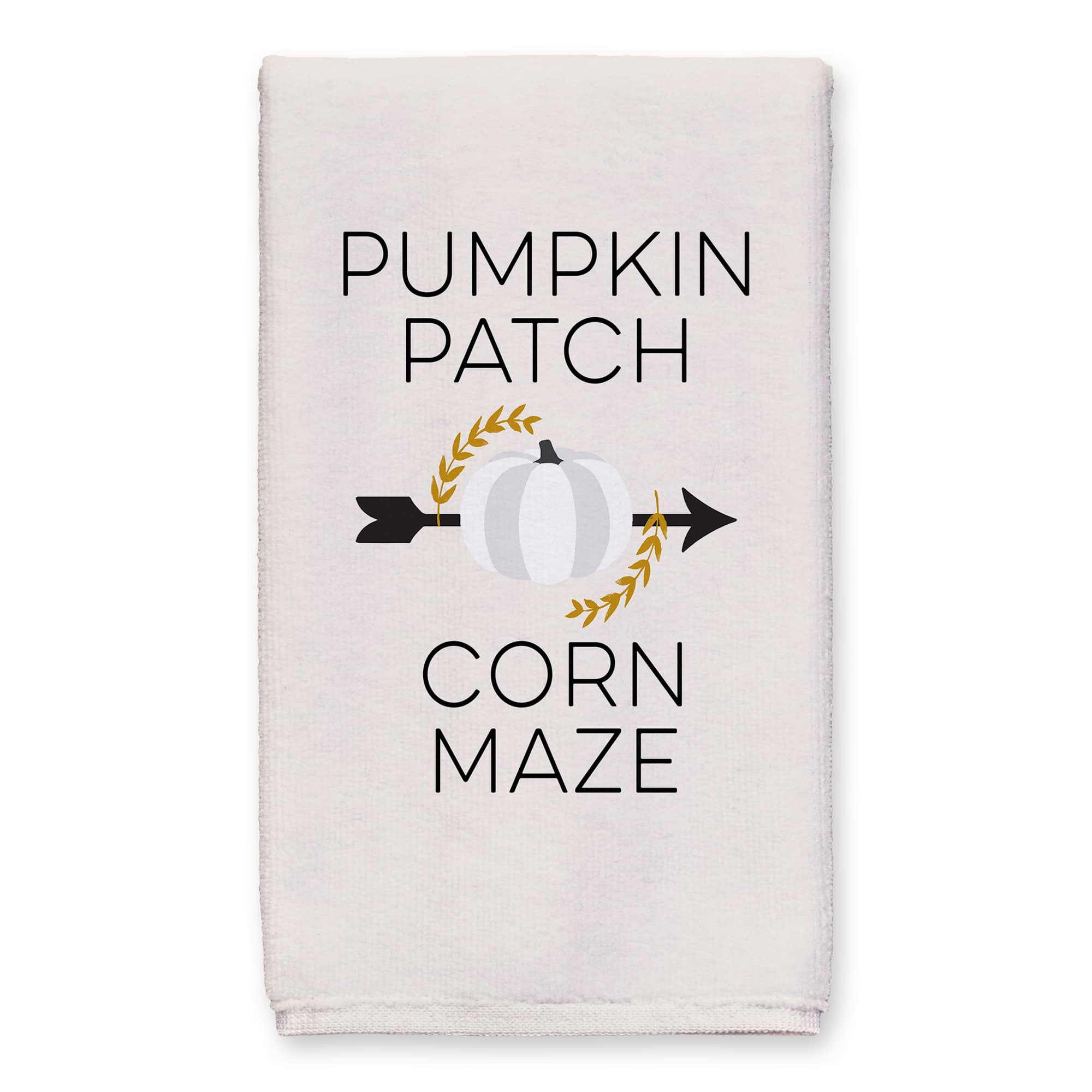 Pumpkin Patch Corn Maze Tea Towel Set