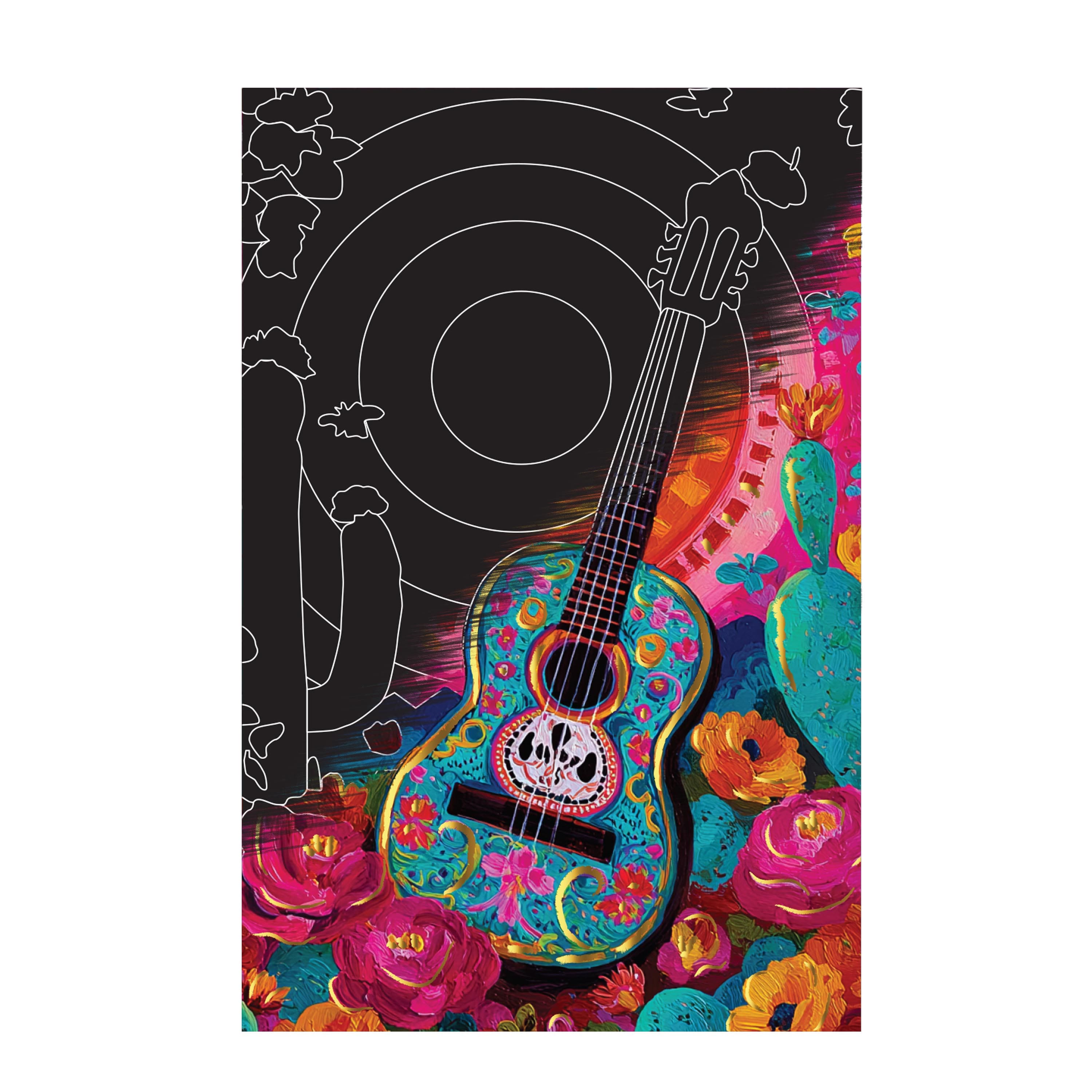 Brea Reese® Mini Day of the Dead Scratch Art Paper Pad