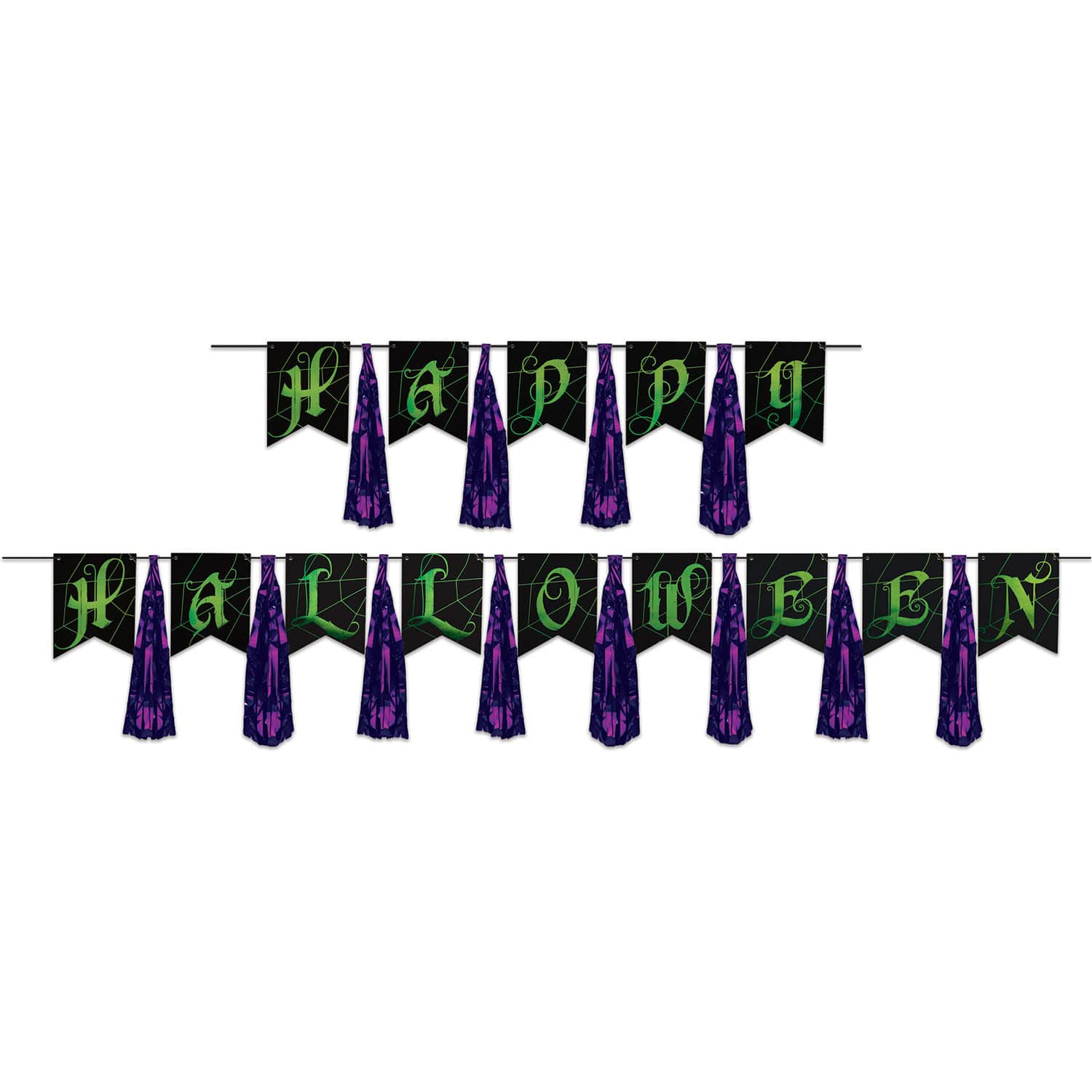 Beistle Happy Halloween Tassel Streamer