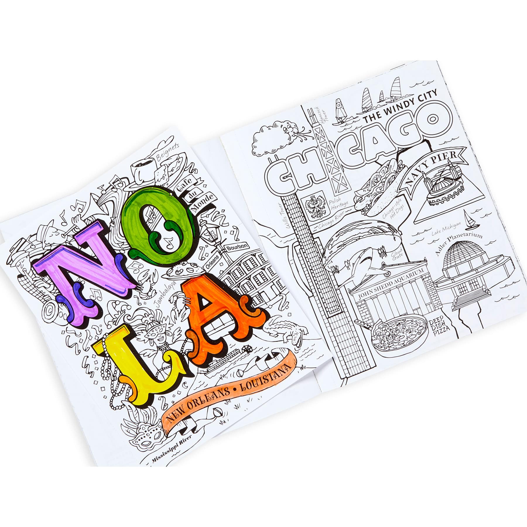 Crayola® City Escapes Adult Coloring Book,40 Pages, Pack of 2