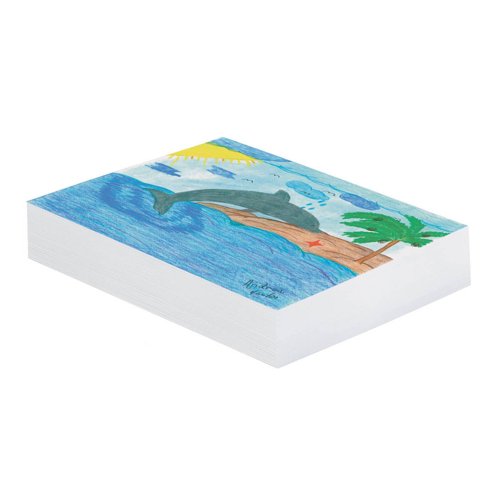 Pacon® Plain White 12" x 18" Newsprint 2 Packs of 500