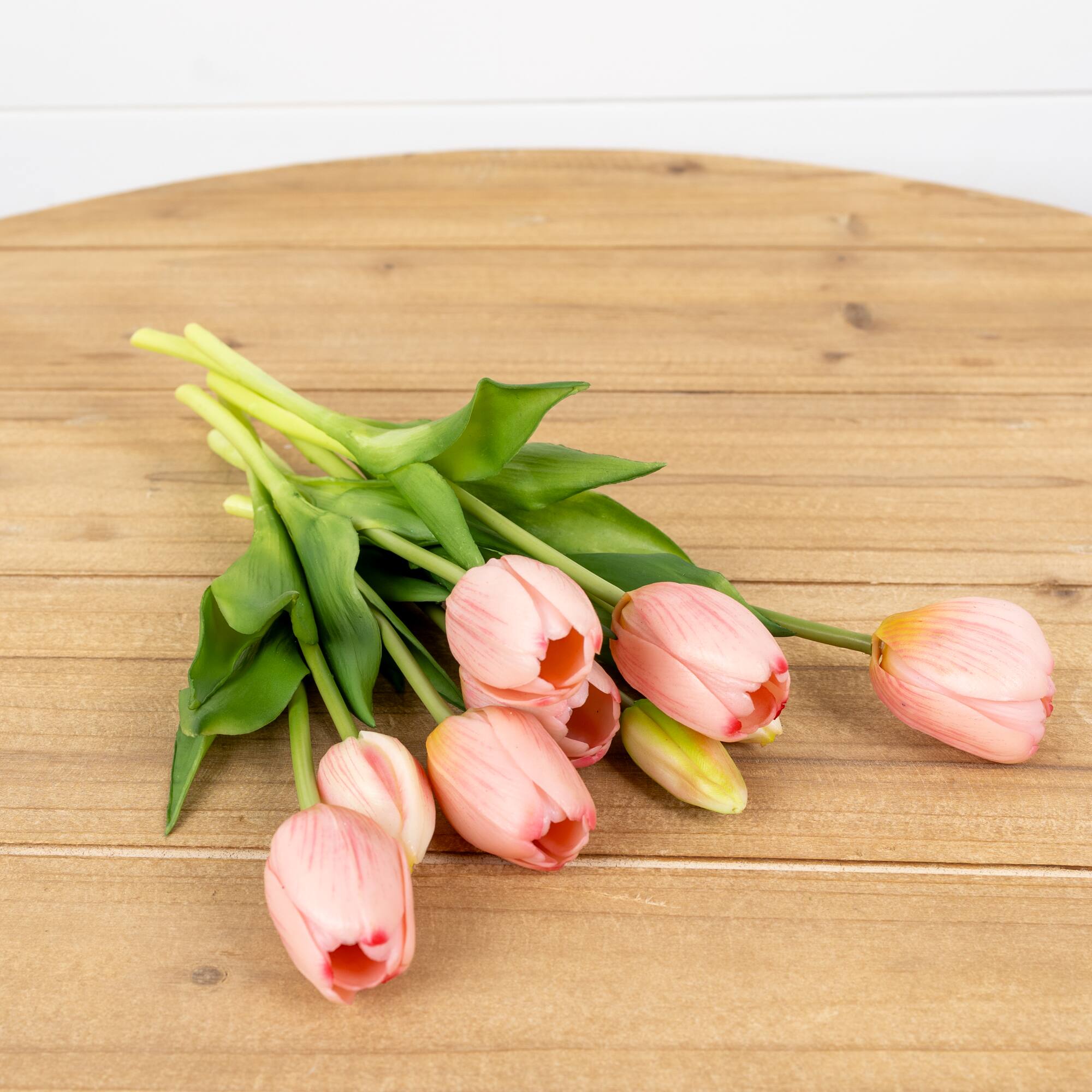 10.5" Pink Tulip Floral Bundle, 2ct.
