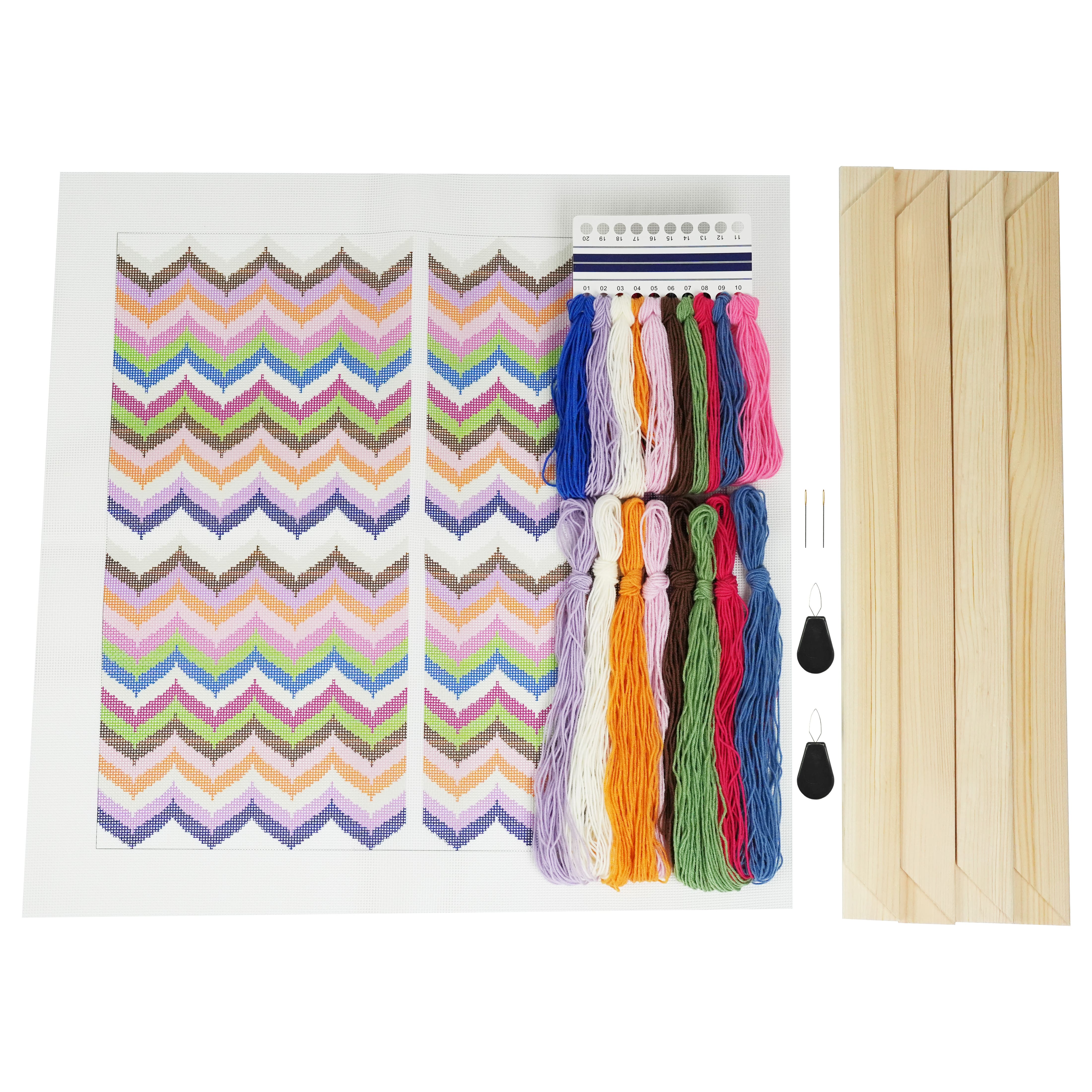 Jonathan Adler x Michaels Chevron Pattern Fibre Art Kit