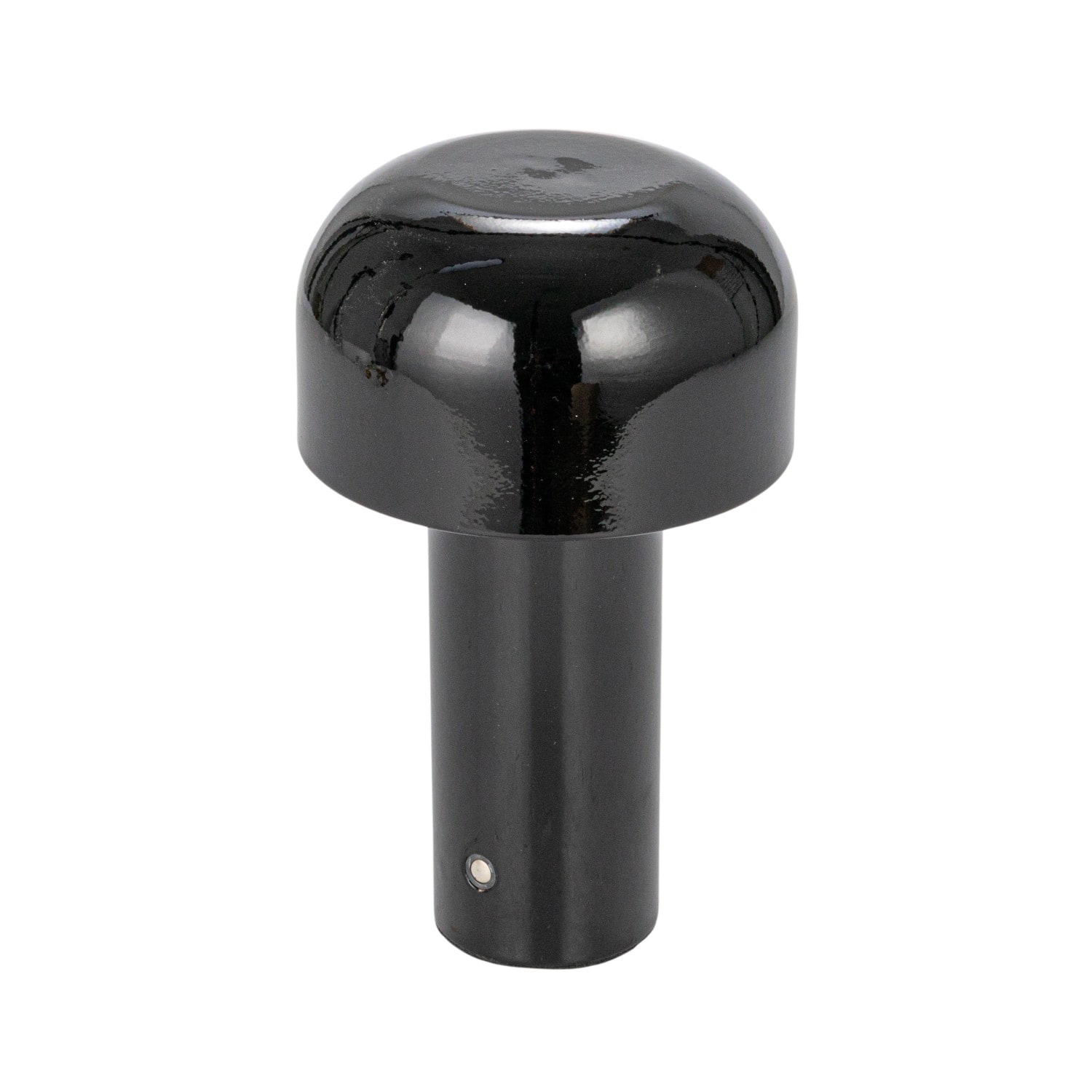 Hello Honey® 8.25" Black Round Metal LED Rechargeable Table Lamp Set, 2ct.
