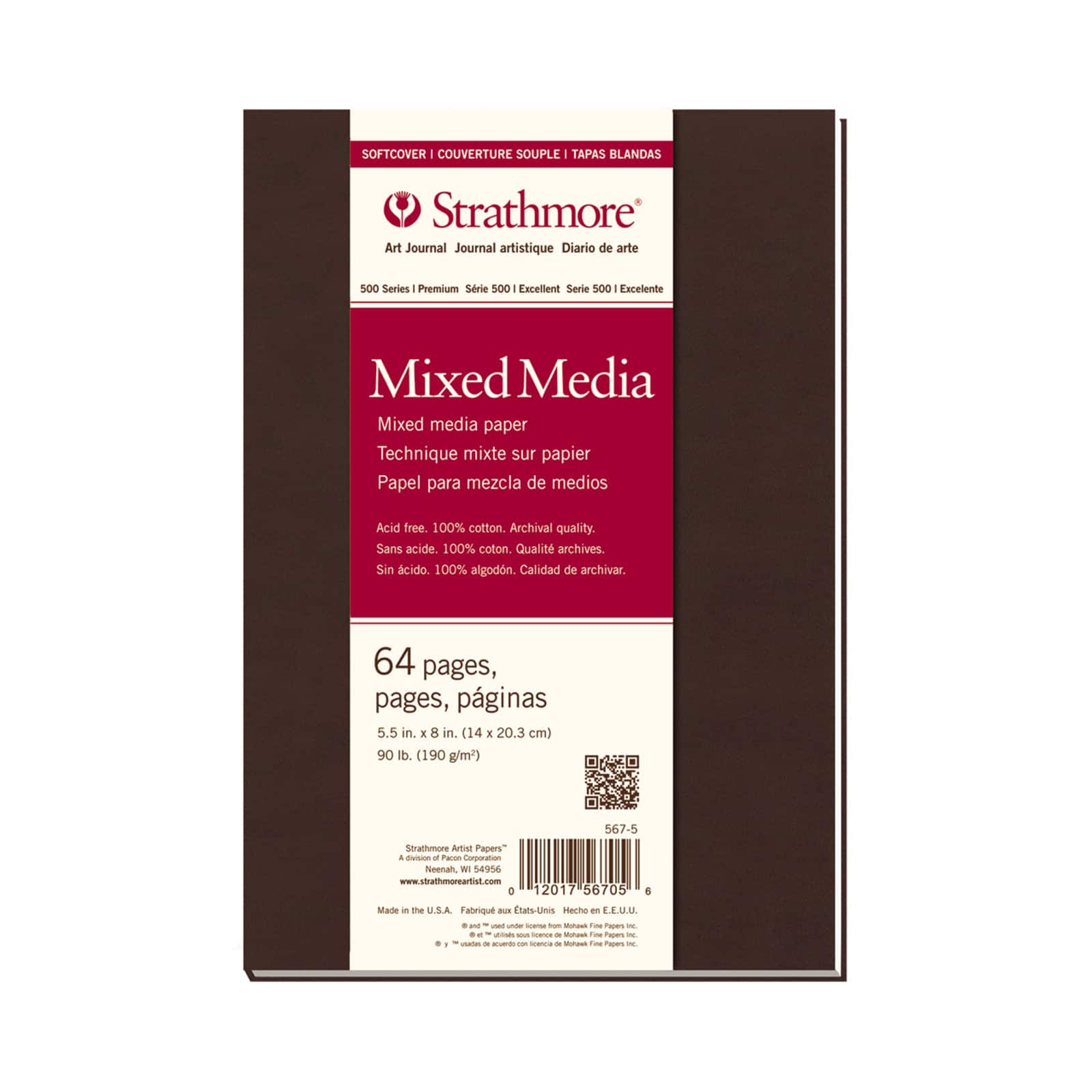 Strathmore® 500 Series Mixed Media Art Journal