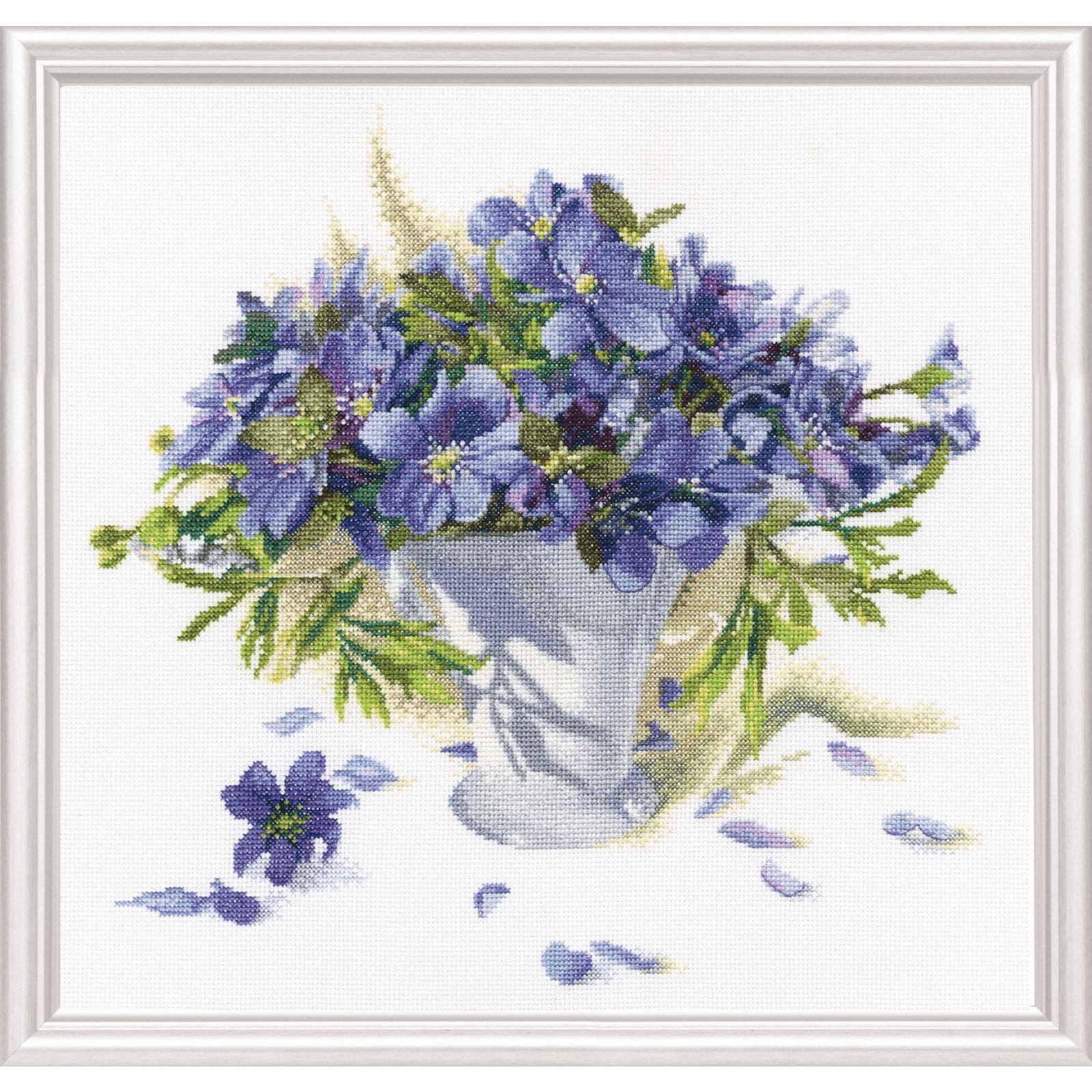 RTO Primroses Cross Stitch Kit