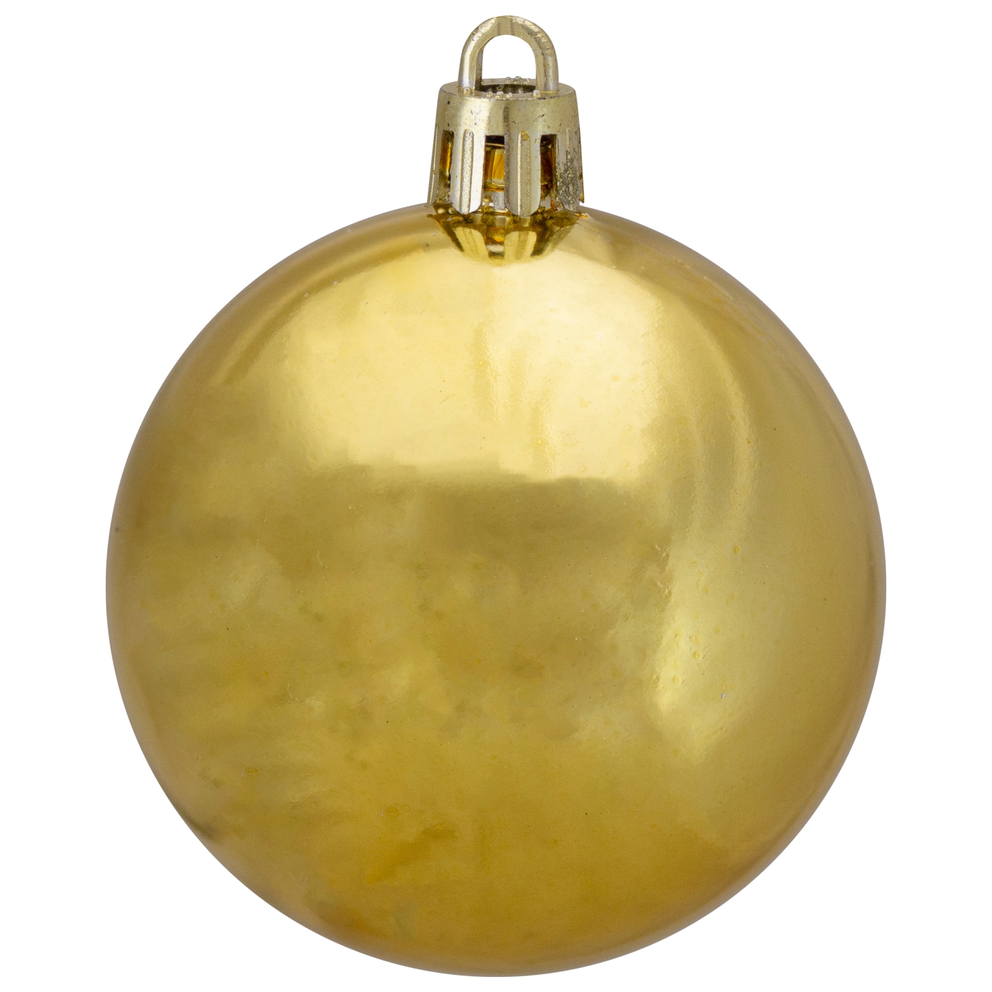 60ct. 2.5" Vegas Gold Shatterproof Shiny Christmas Ball Ornaments