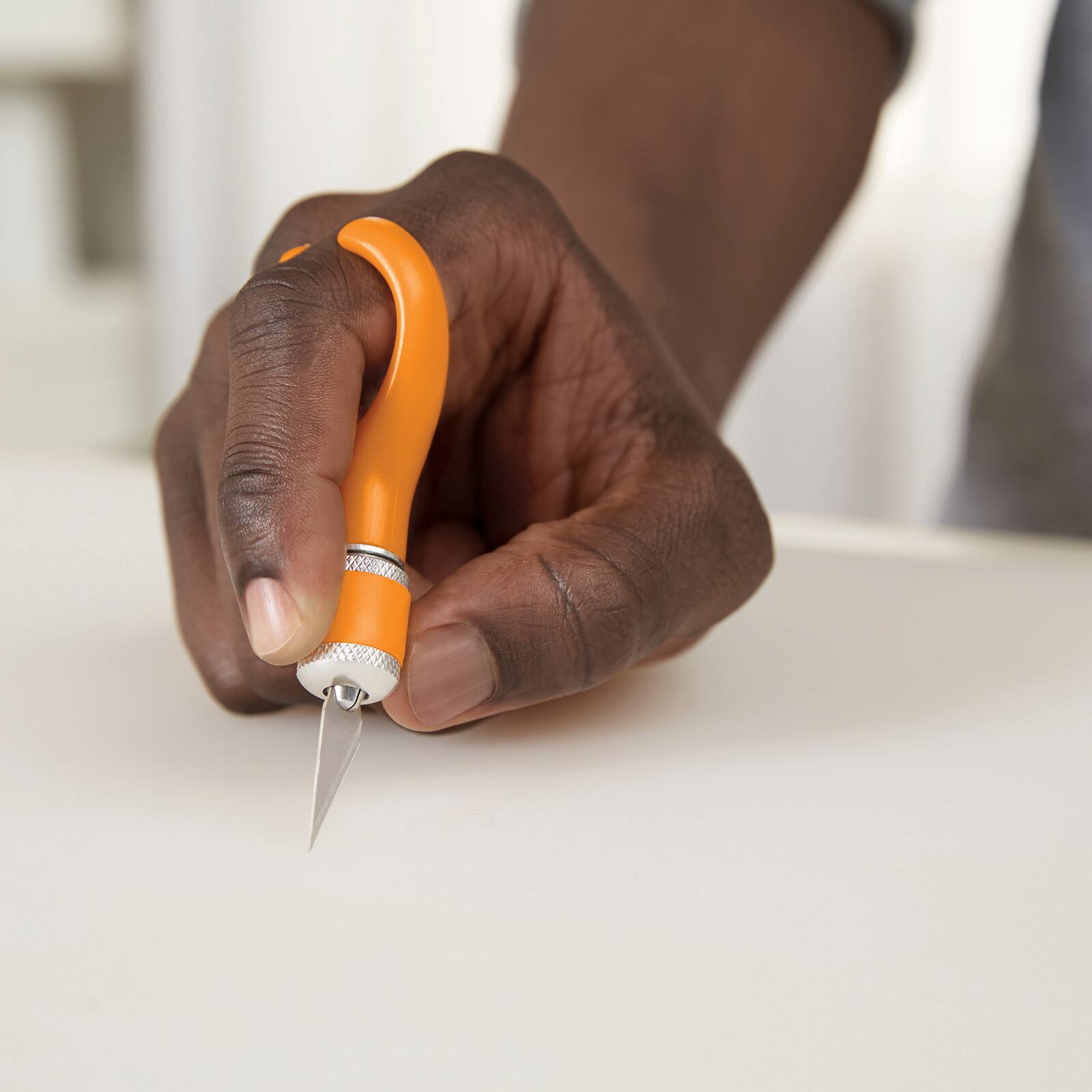 Fiskars® Softgrip® Fingertip Loop Detail Knife