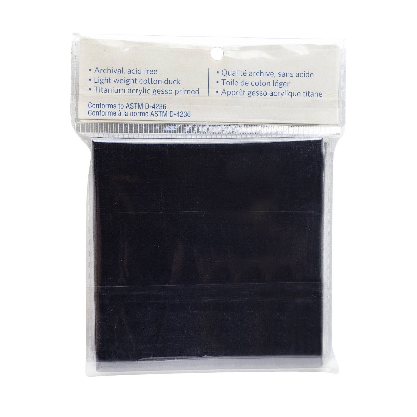 4 Pack 4" x 4" Mini Canvas Panels by Artist's Loft™ Necessities