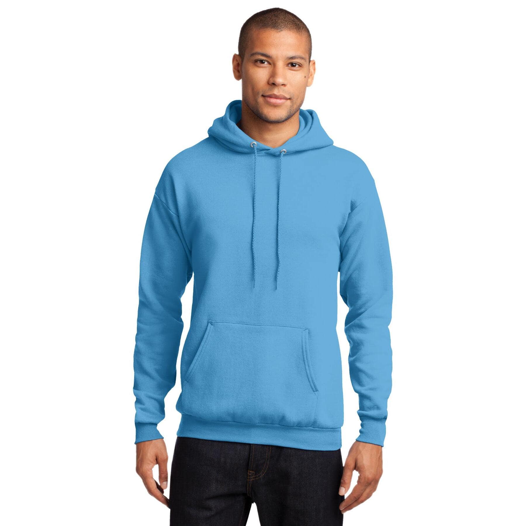 Port & Company® Brights Core Fleece Pullover Hooded Sweatshirt