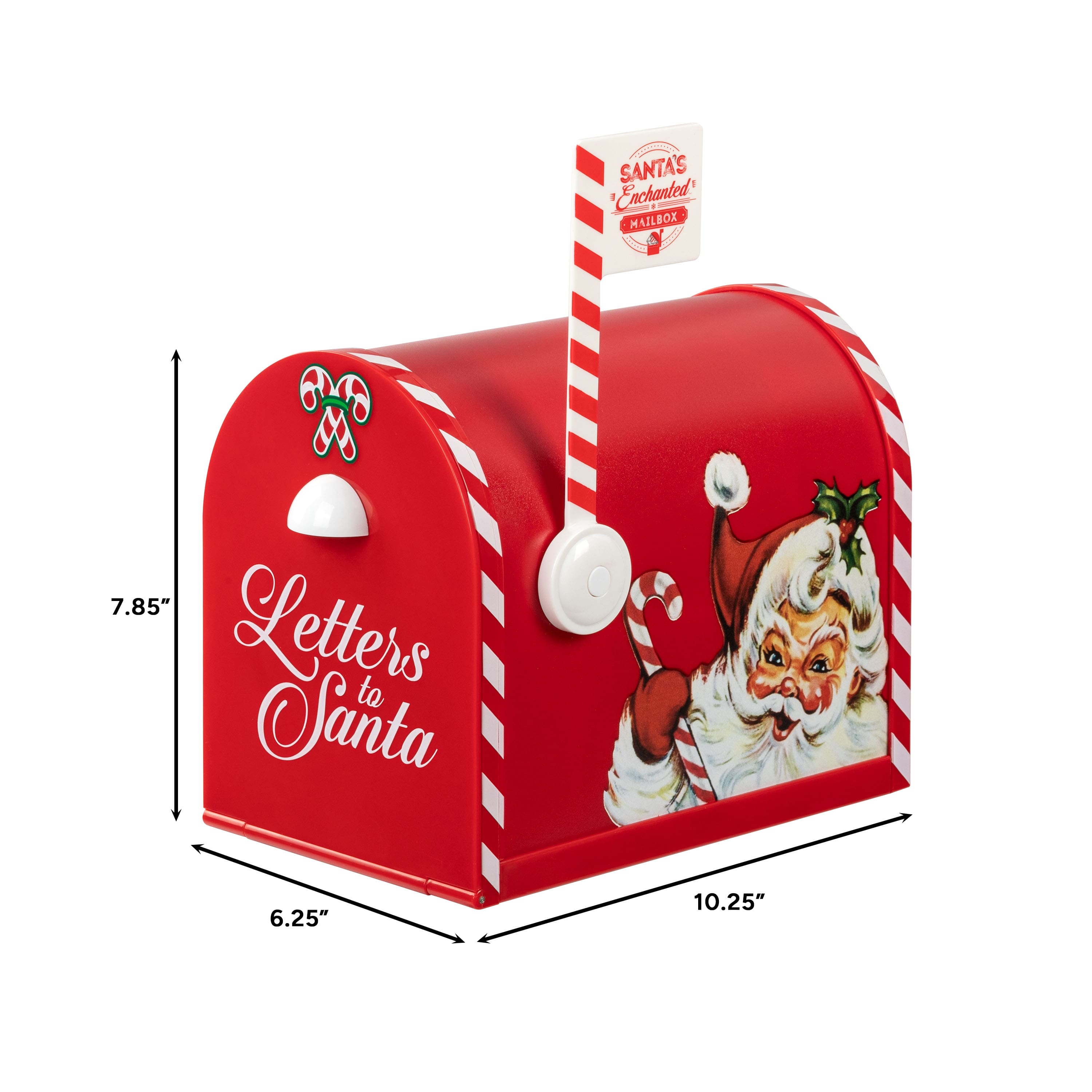 Mr. Christmas 10" Santa's Enchanted Mailbox