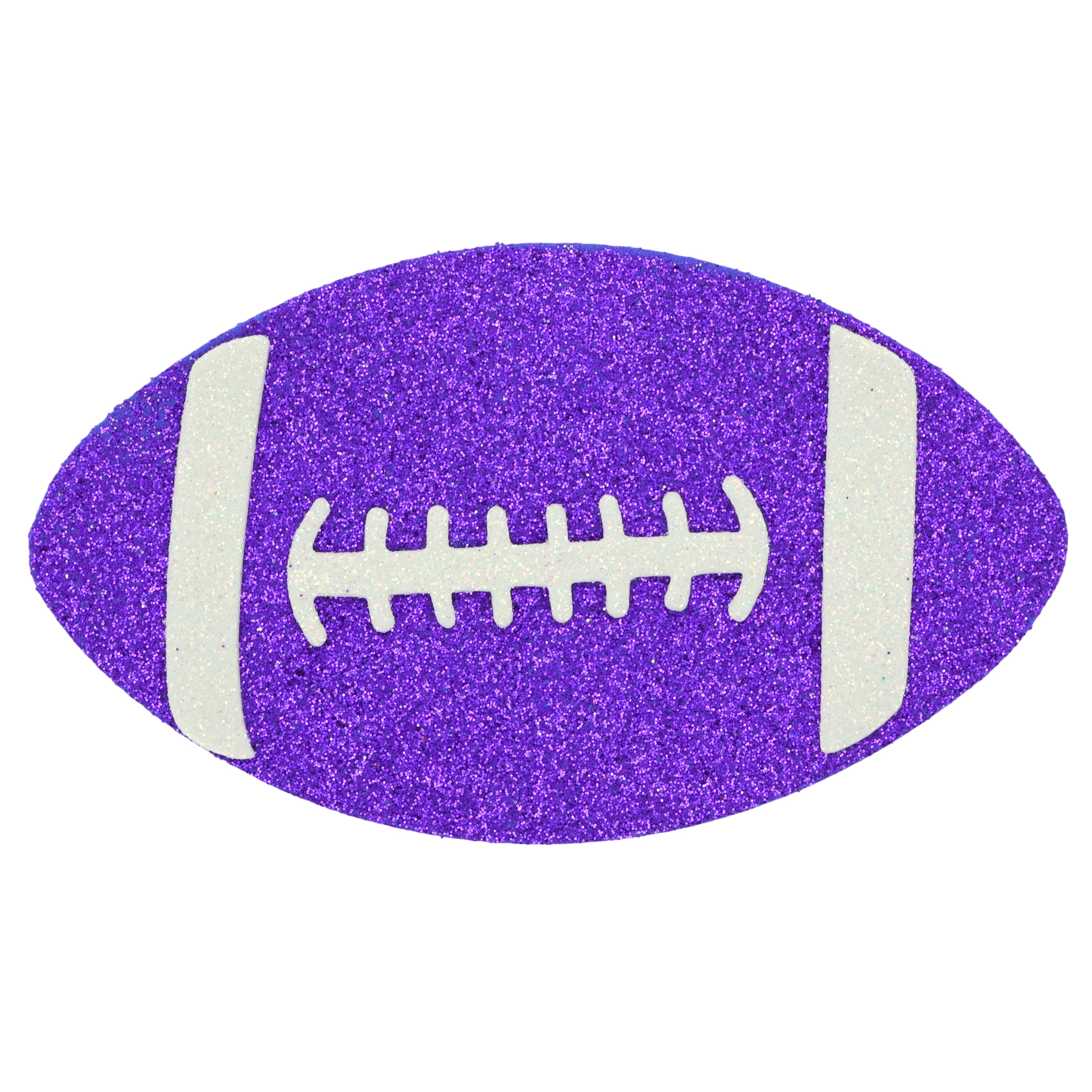 Glitter Football Foam Sticker by Celebrate It