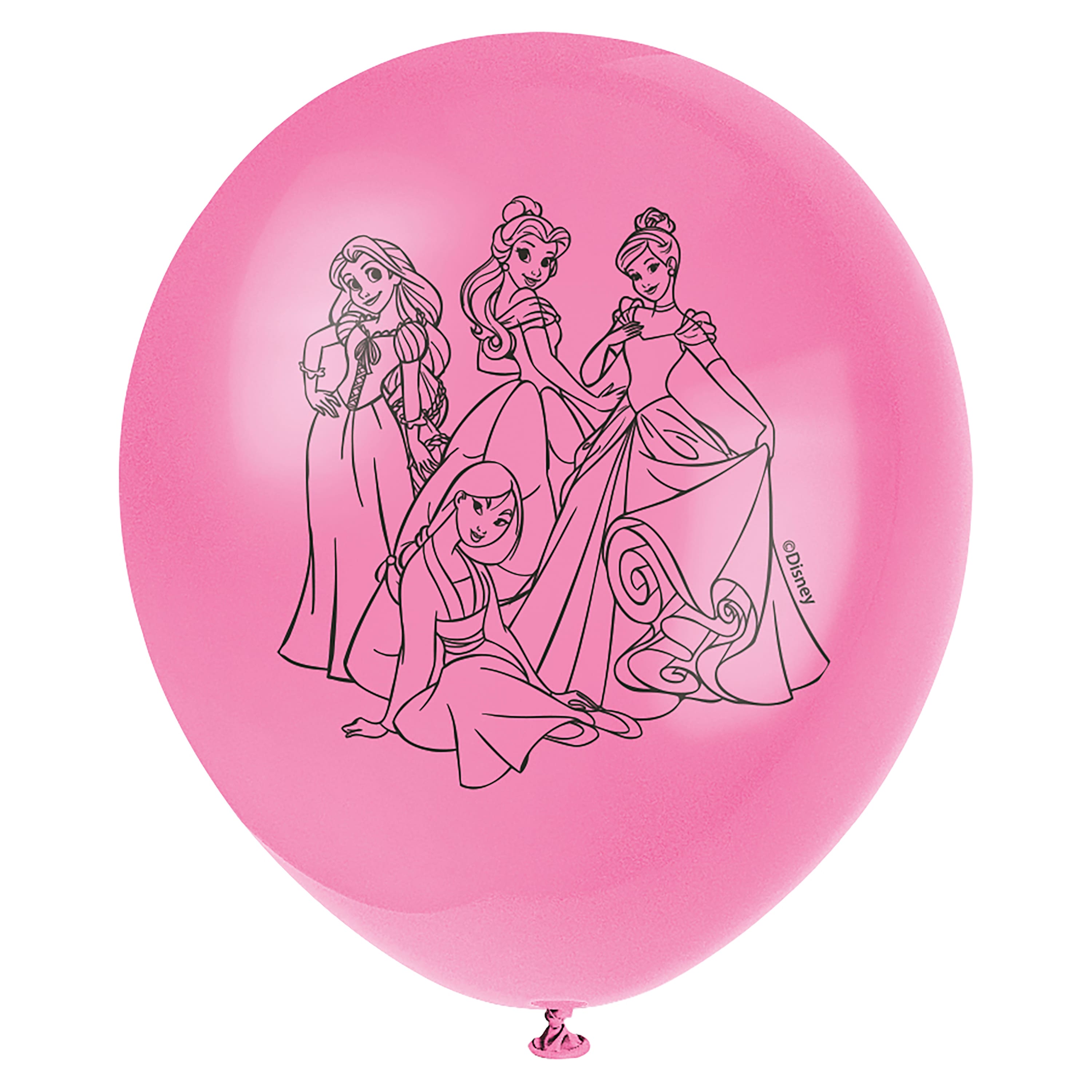 12" Disney® Princess Latex Balloons, 8ct.