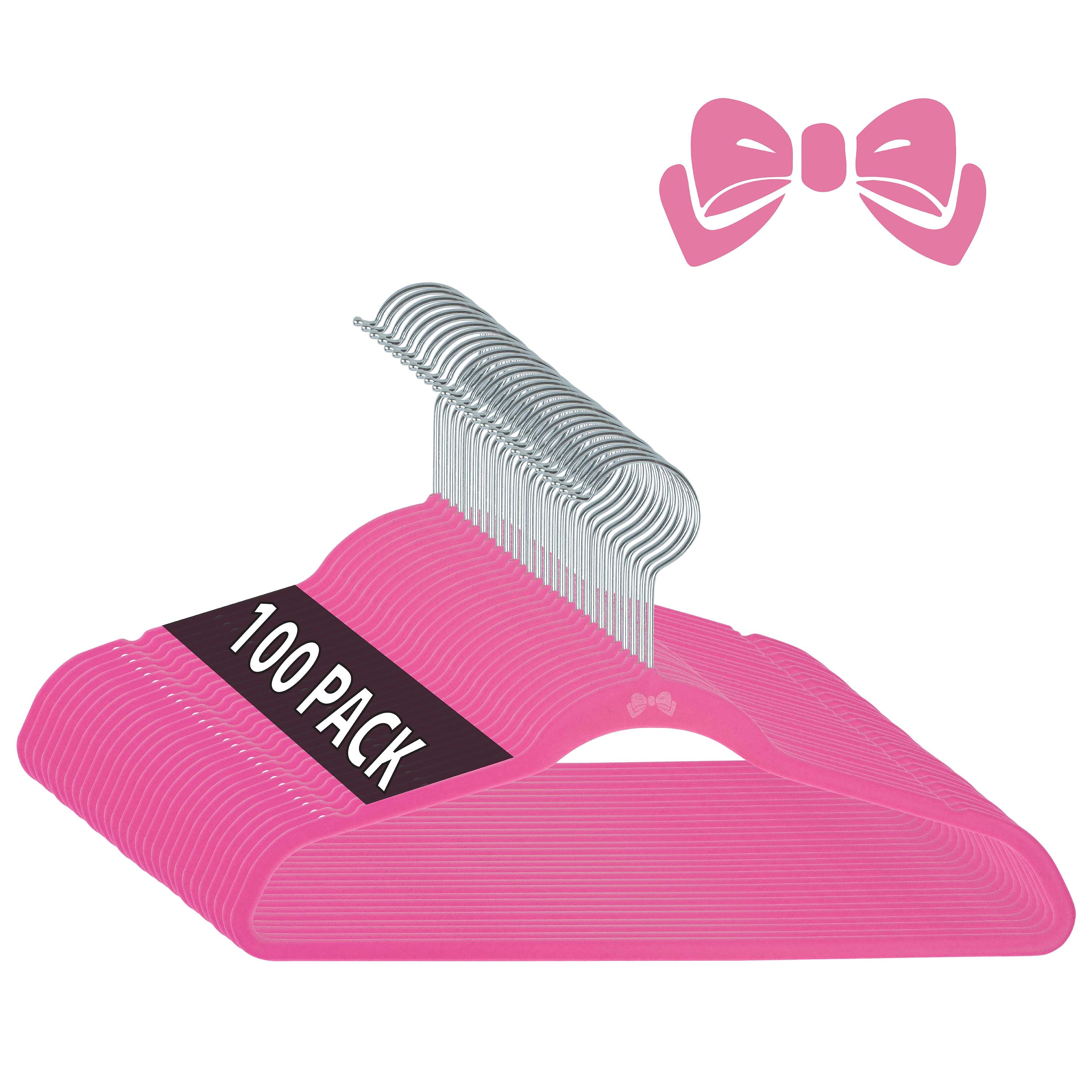 Simplify Kids Velvet Hangers, 100ct.