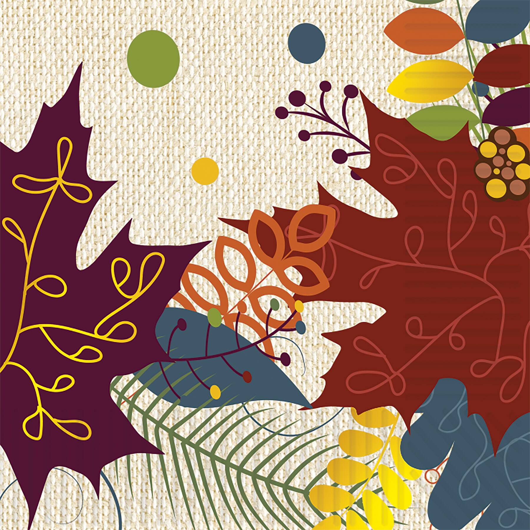 Beistle 5" x 5" Friendsgiving Beverage Napkins, 32ct.
