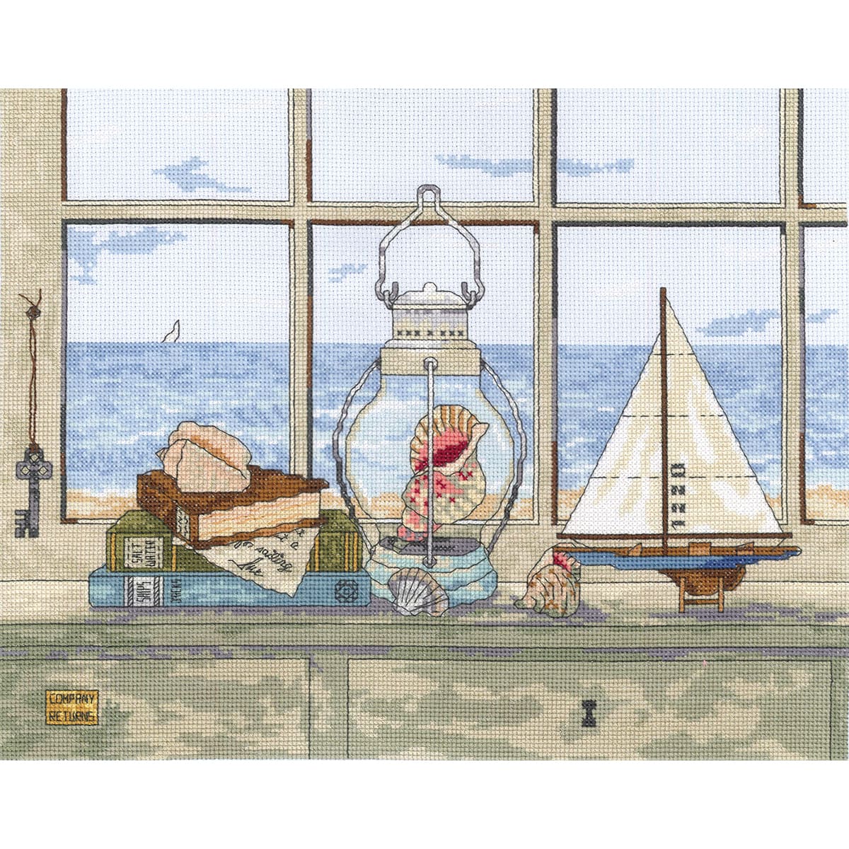 Janlynn® Sea Breeze Vista Counted Cross Stitch Kit