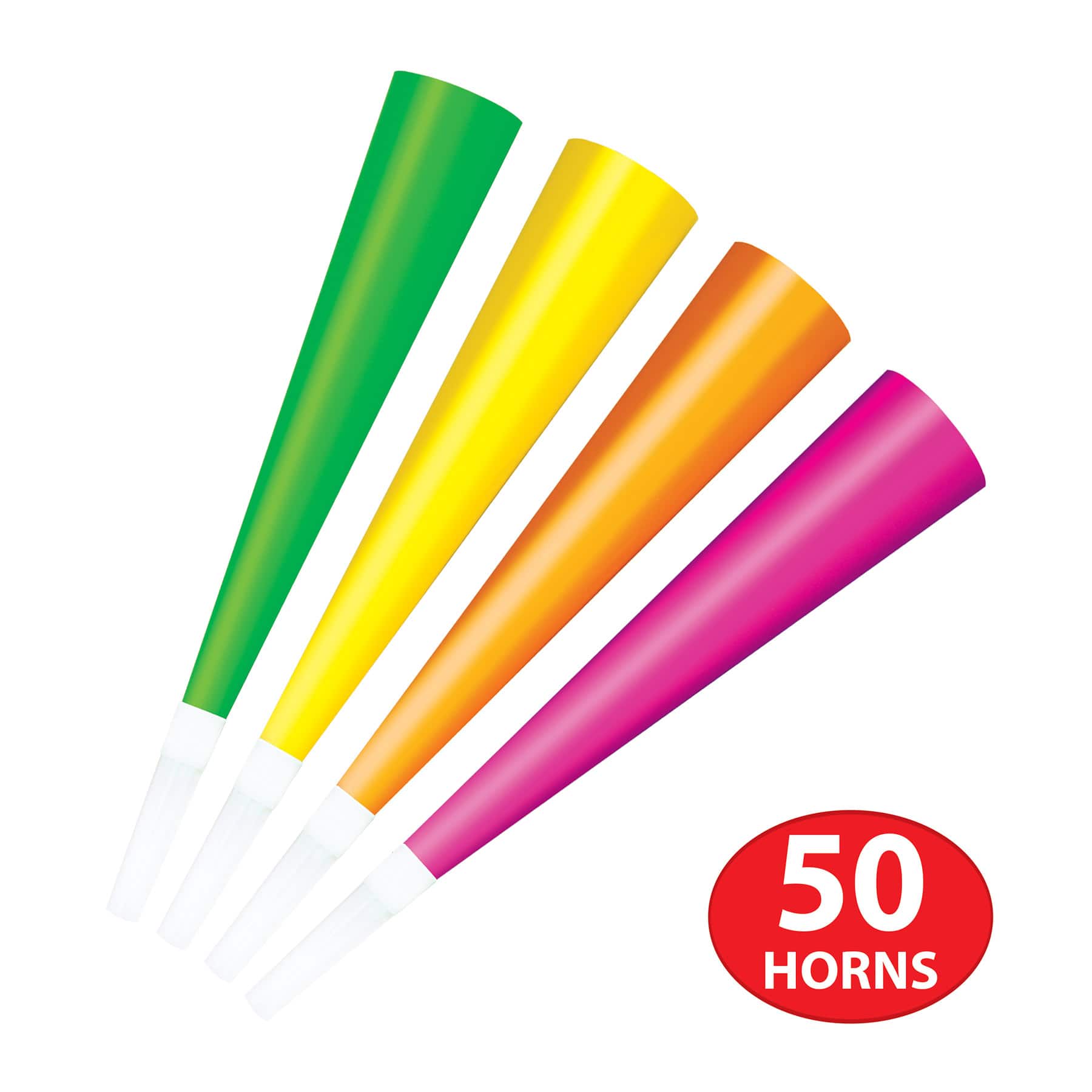 Beistle Neon New Year Party Favor Kit for 50