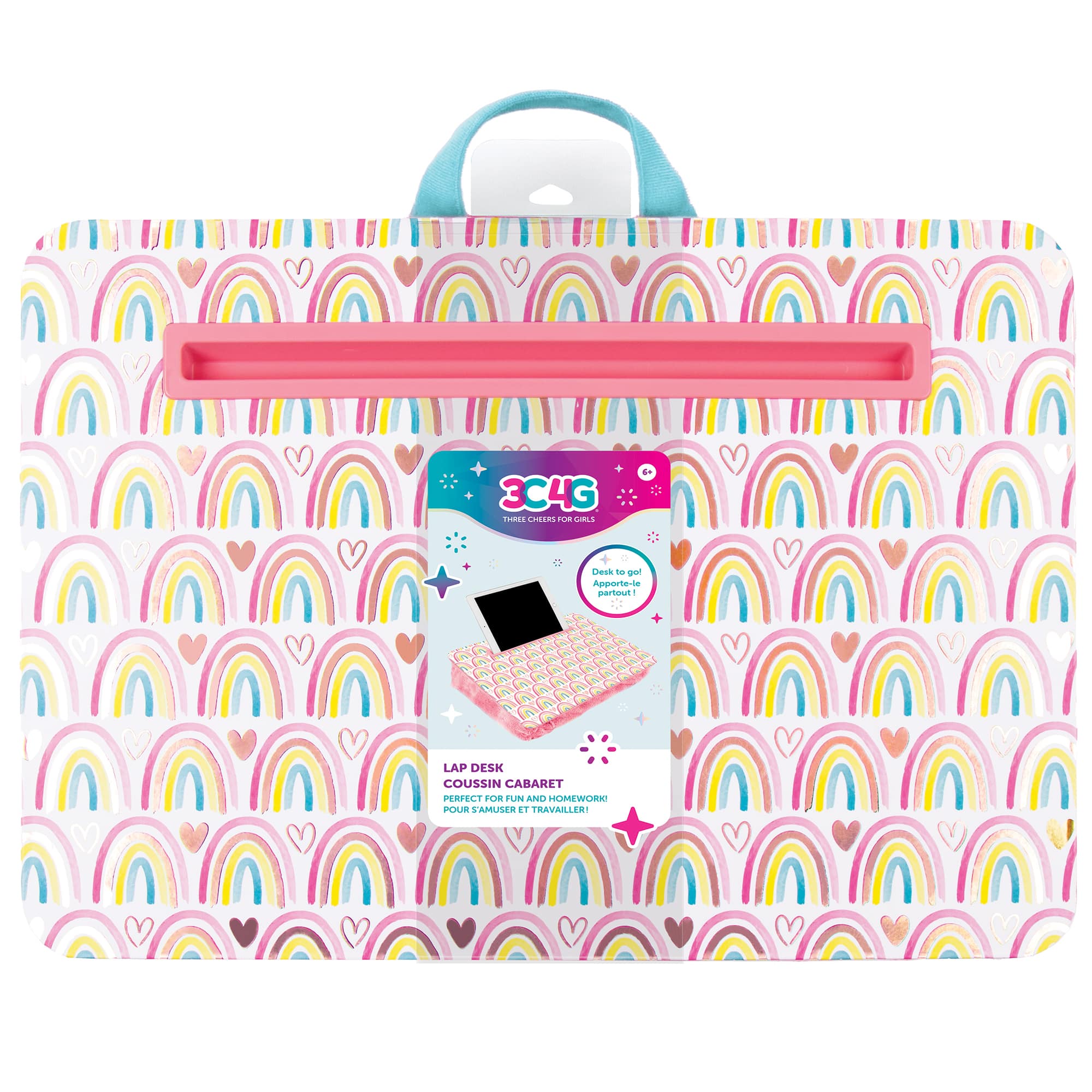 Make It Real™ 3C4G Adventure Fun Rainbow Lap Desk