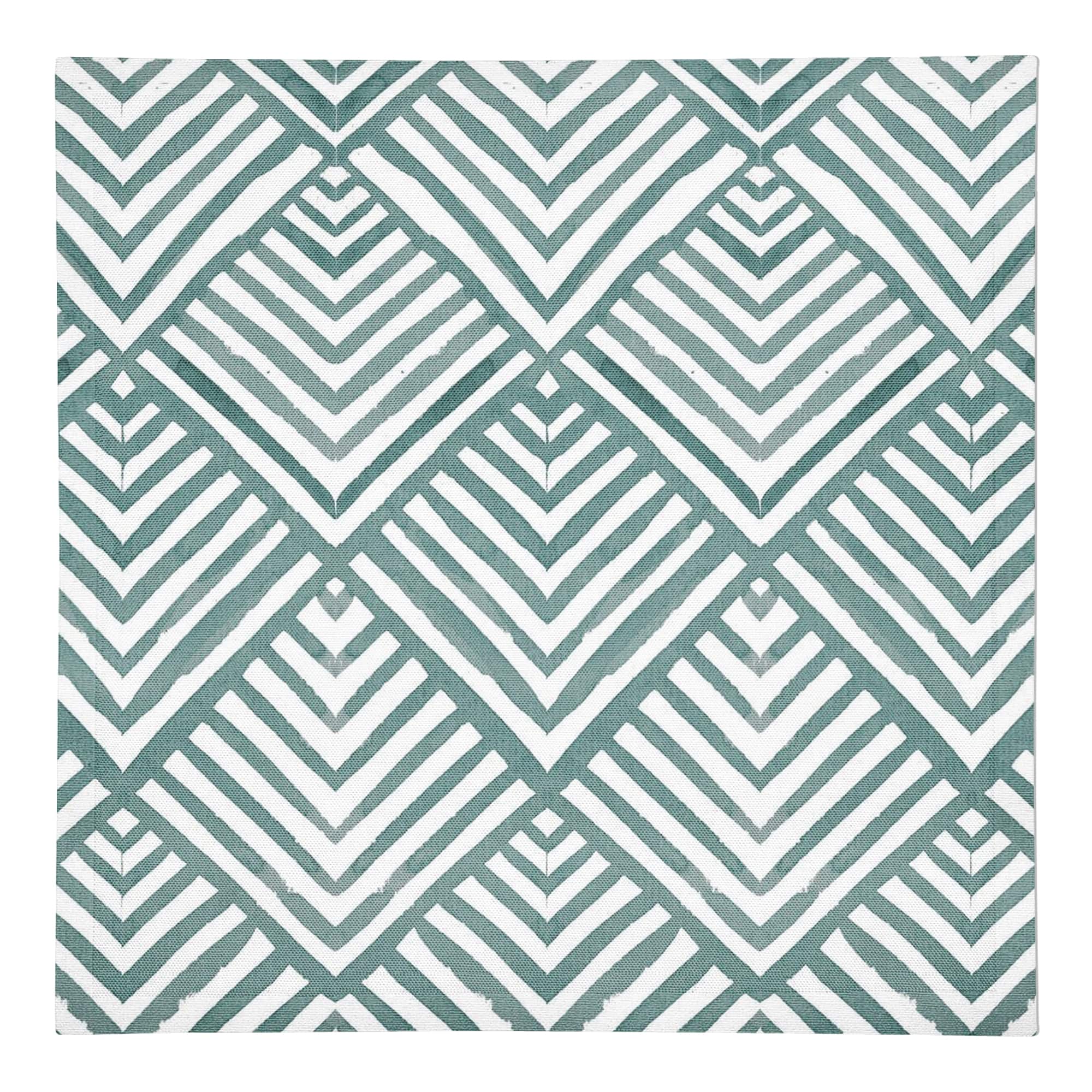 Watercolor Diamond Cotton Twill Napkin