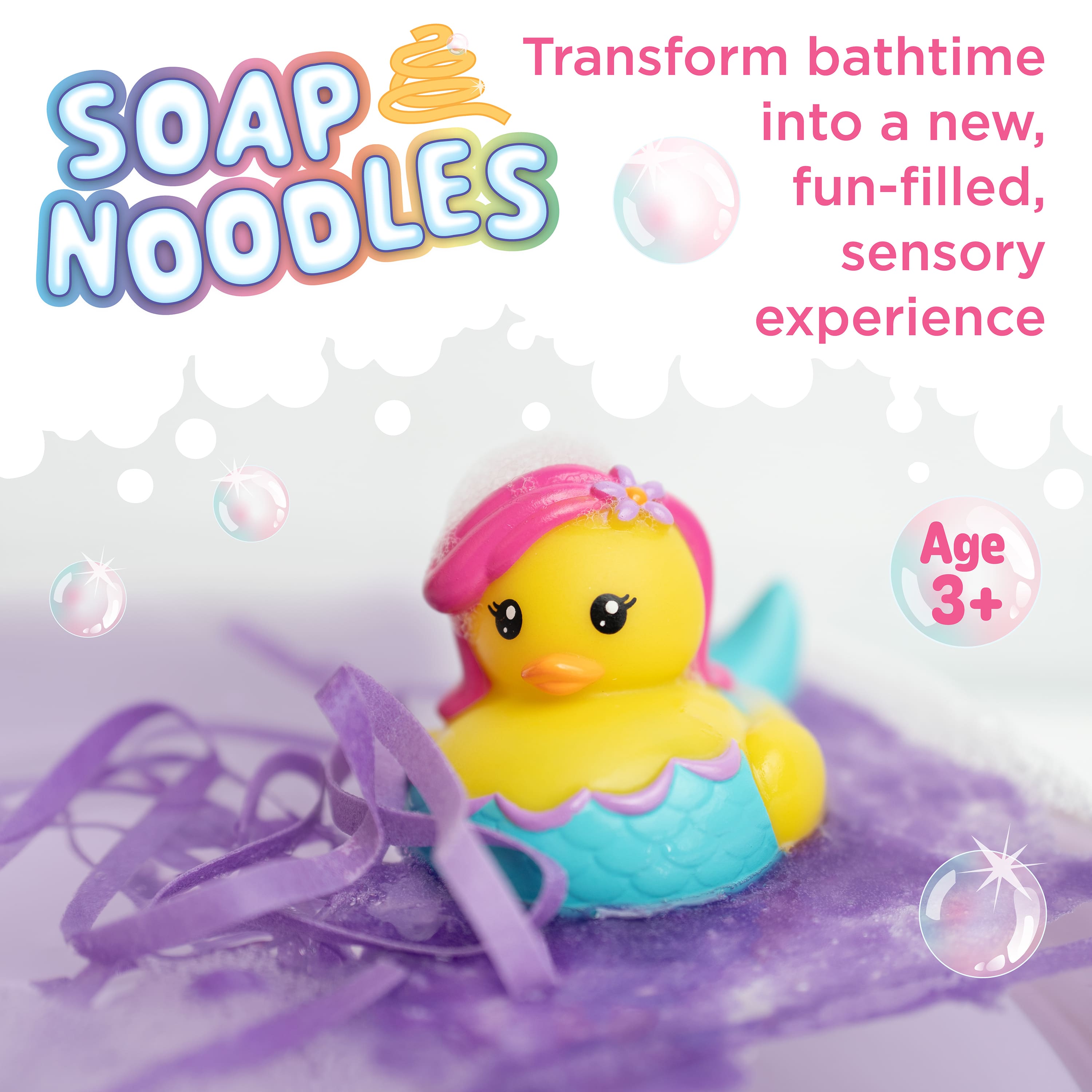 Creativity for Kids® Soap Noodles Splashy the Mermaid Bathtub Kit