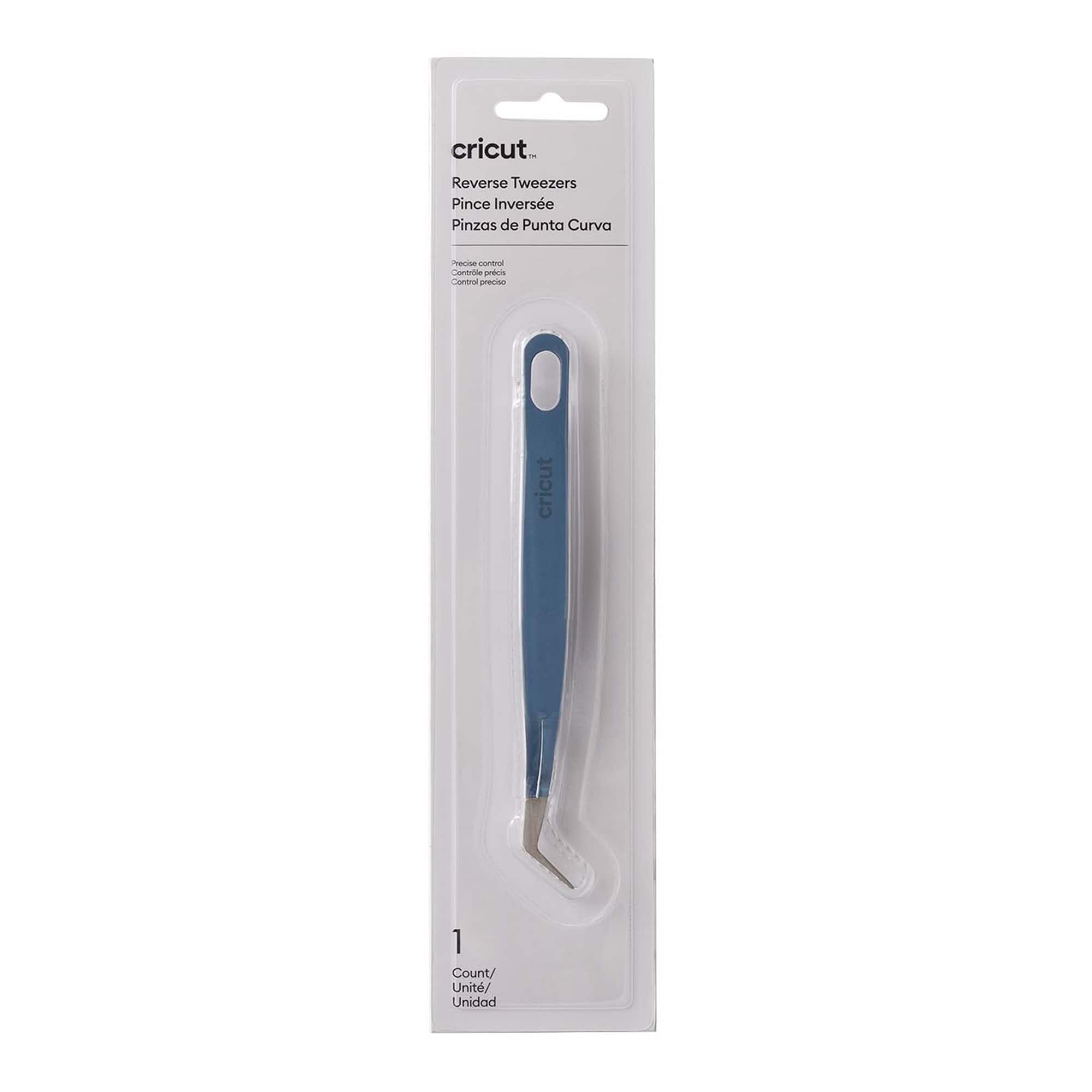 Cricut® Blue Reverse Tweezers