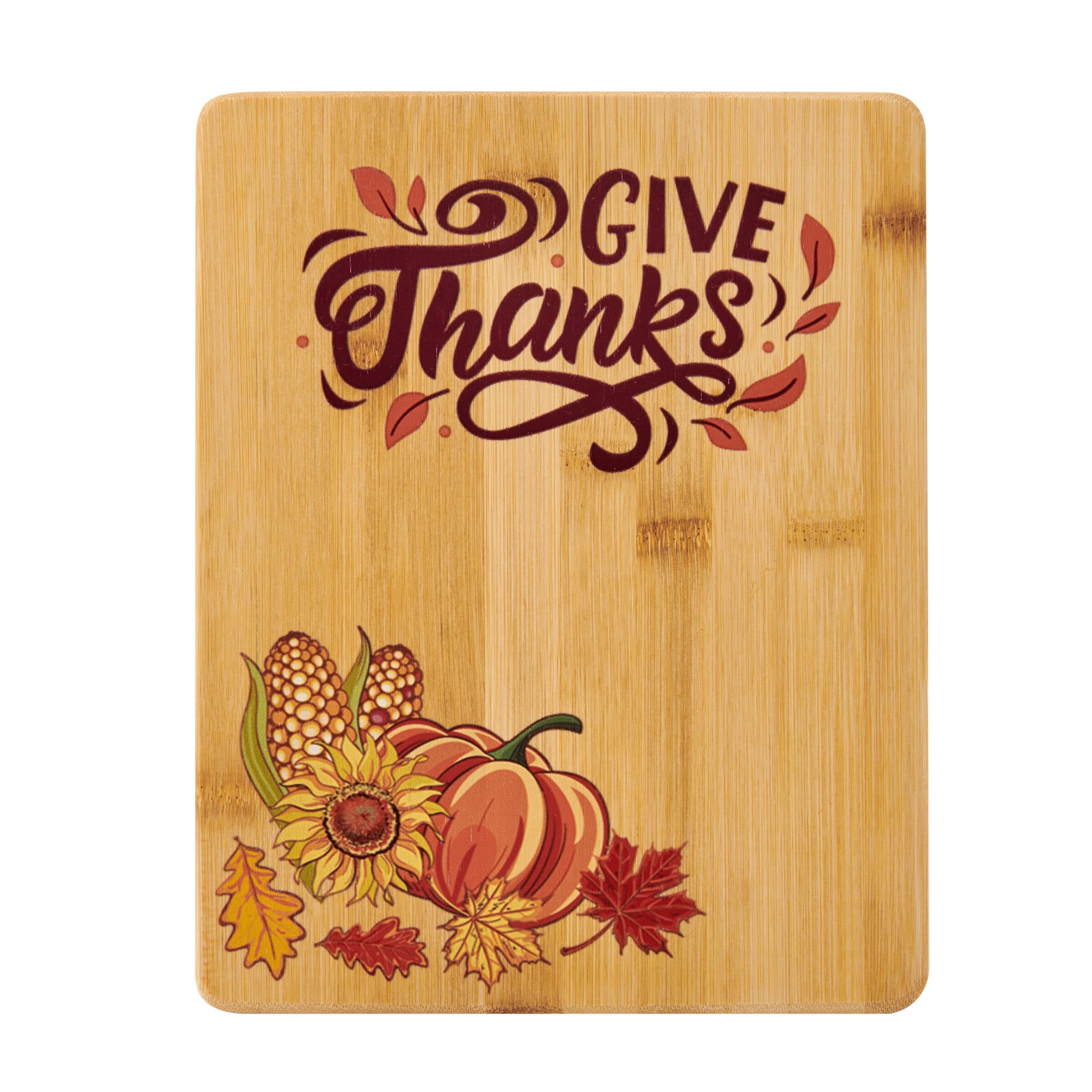 Farberware Give Thanks Bamboo Cutting Board
