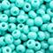 John Bead Opaque Czech Glass Seed Beads, 11/0