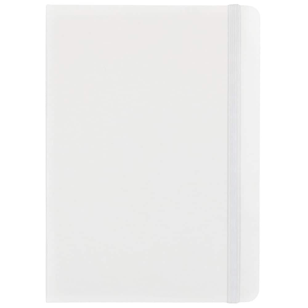 JAM Paper Medium Hardcover Notebook with Elastic Band