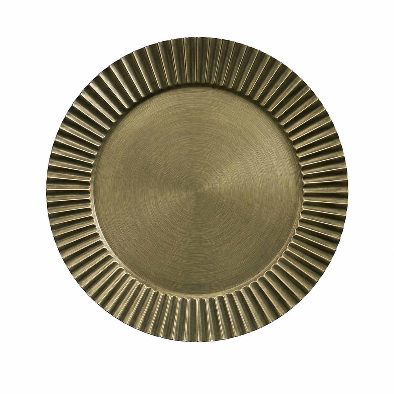 9.5" Round Fluted Tabletop Tray by Ashland®