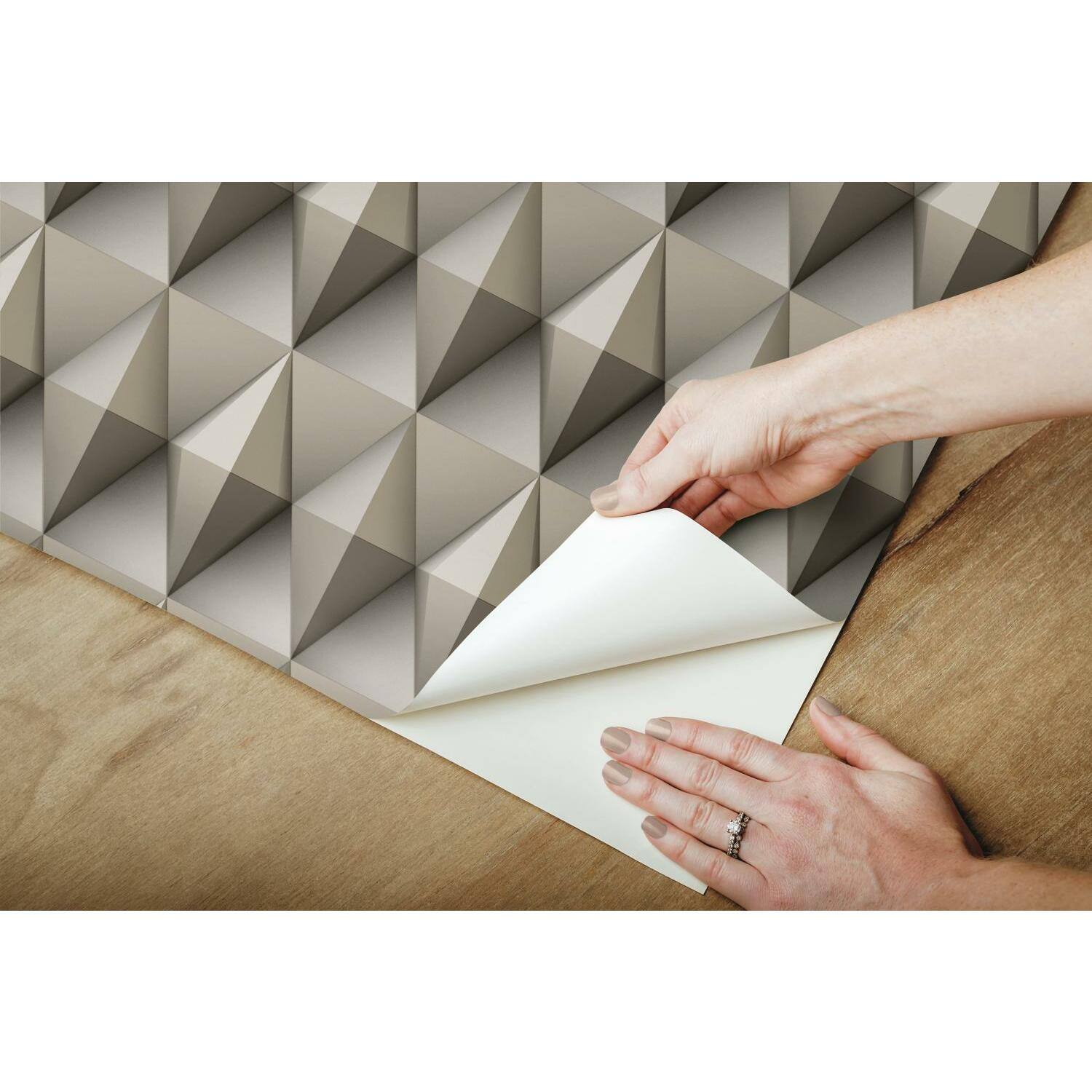 RoomMates Paragon Geometric Peel & Stick Wallpaper