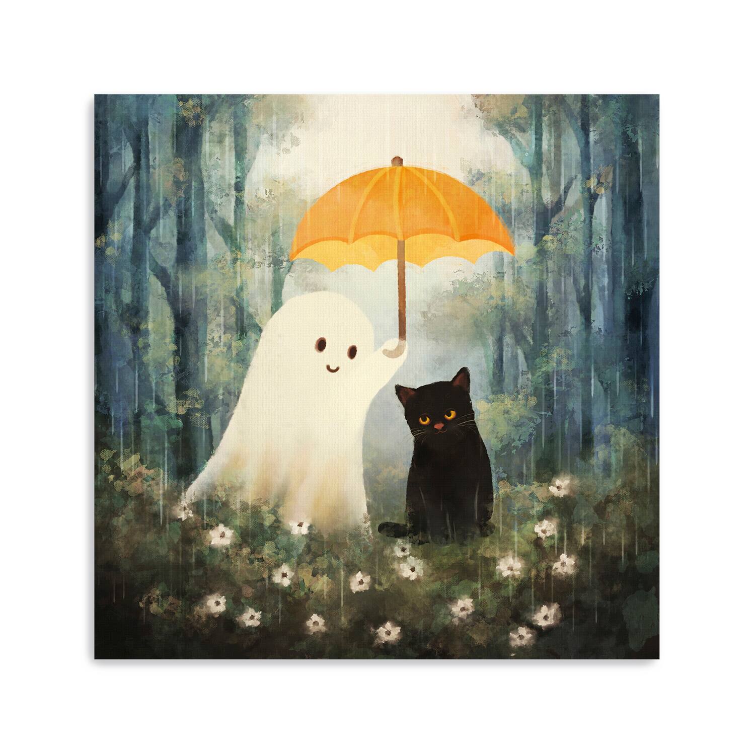 Lumaprints Paranormal Purrtection Canvas Giclée Art