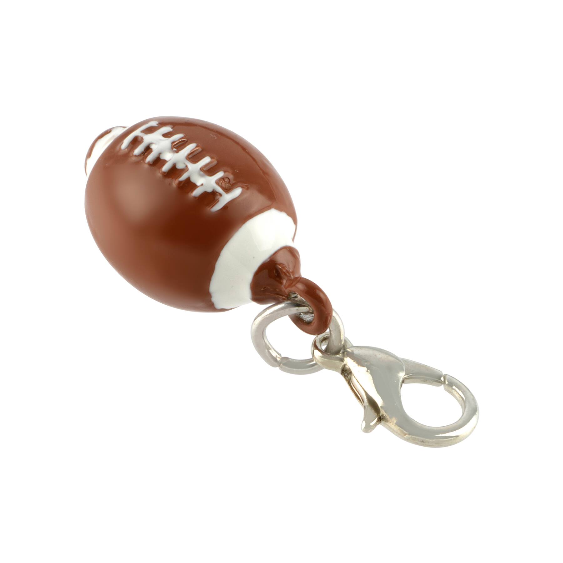 12 Pack: Football Charm by Bead Landing™