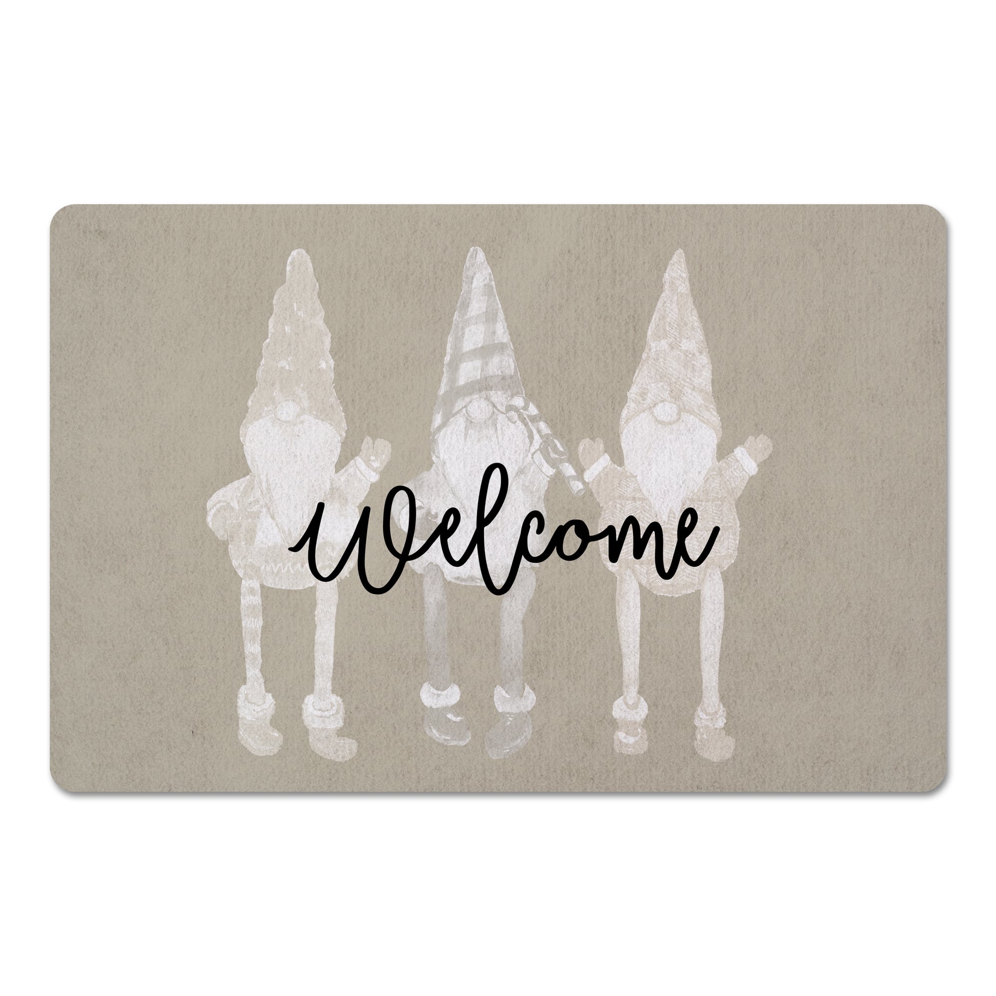Gnome Welcome 27x18 Floor Mat