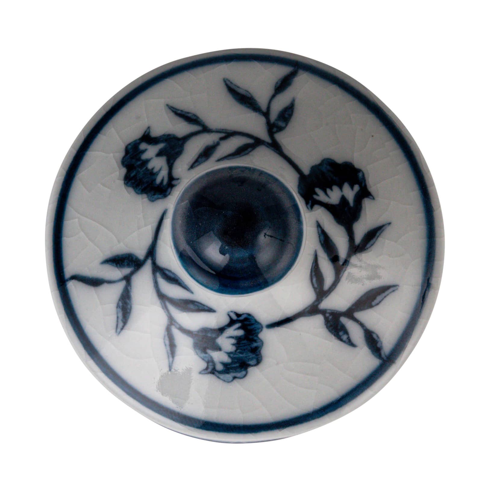Hello Honey® 4.5" Blue Blossom Enchantment Stoneware Jar Set