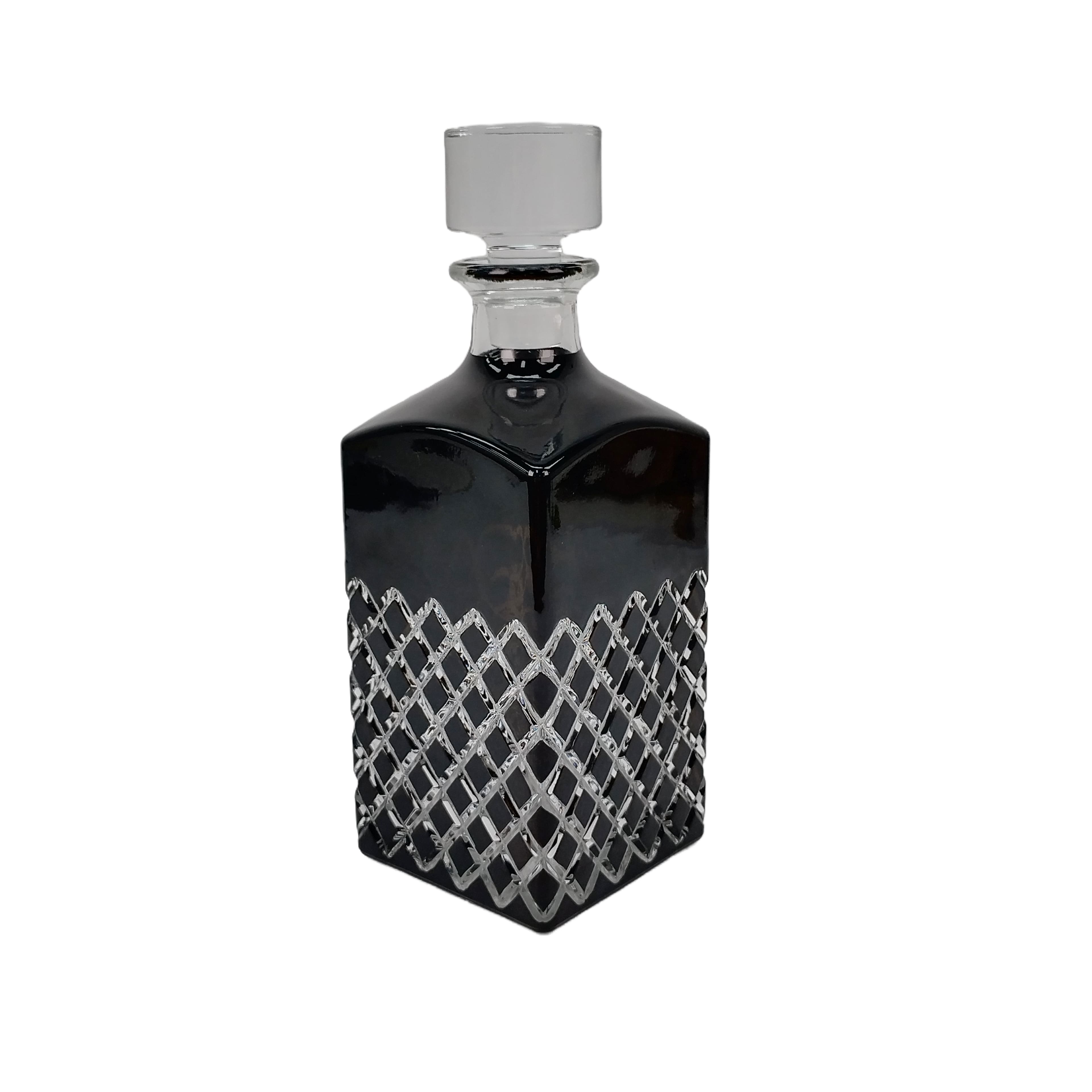 33.5oz. Black Diamond Glass Decanter by Ashland®