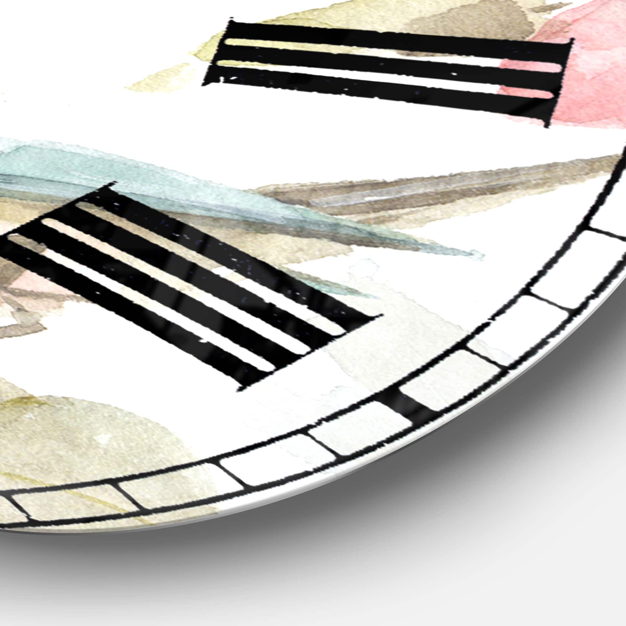 Designart 'Beautiful Bird Romance I Traditional Wall Clock