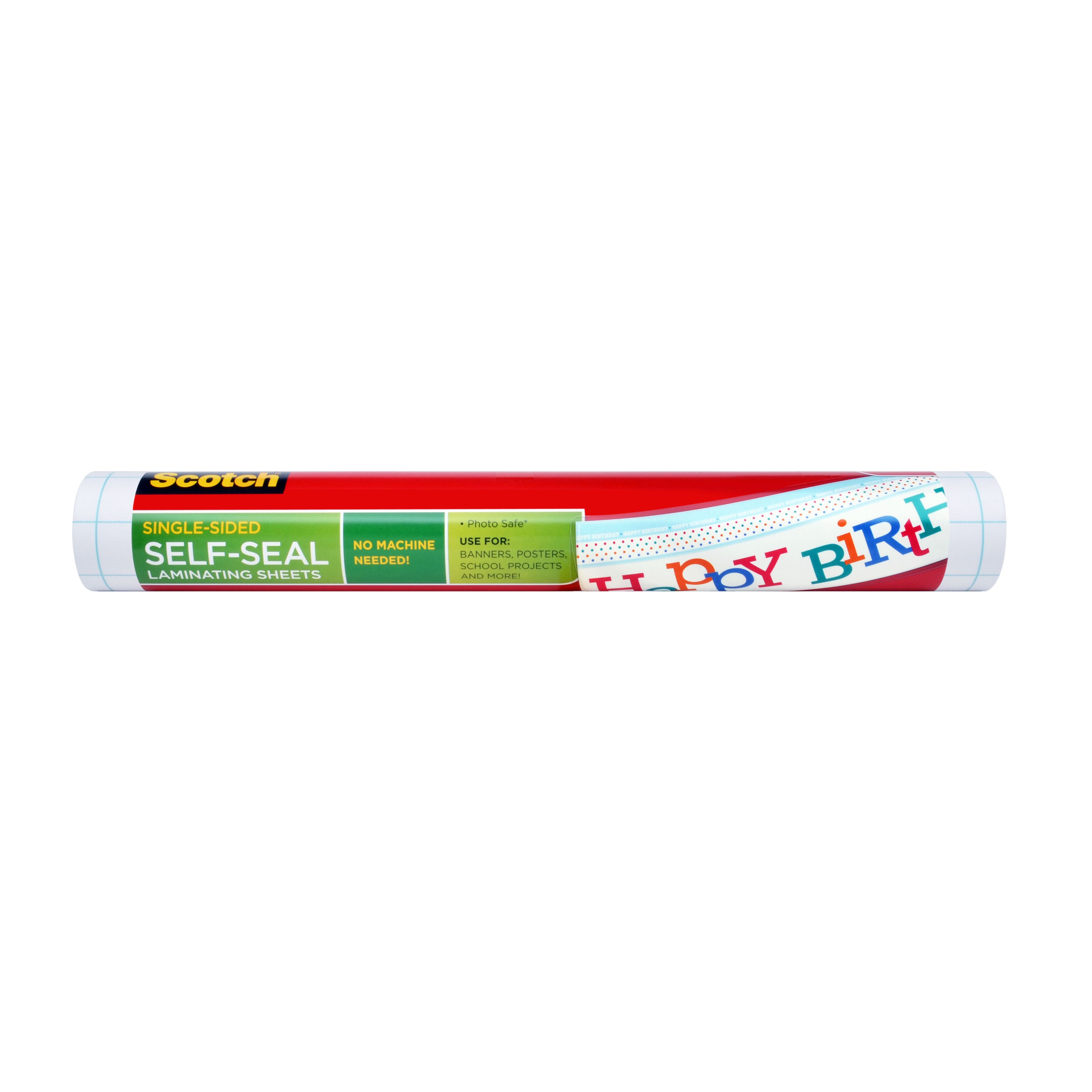 10 Pack: Scotch™ Self-Seal Single-Sided Laminating Sheet Roll