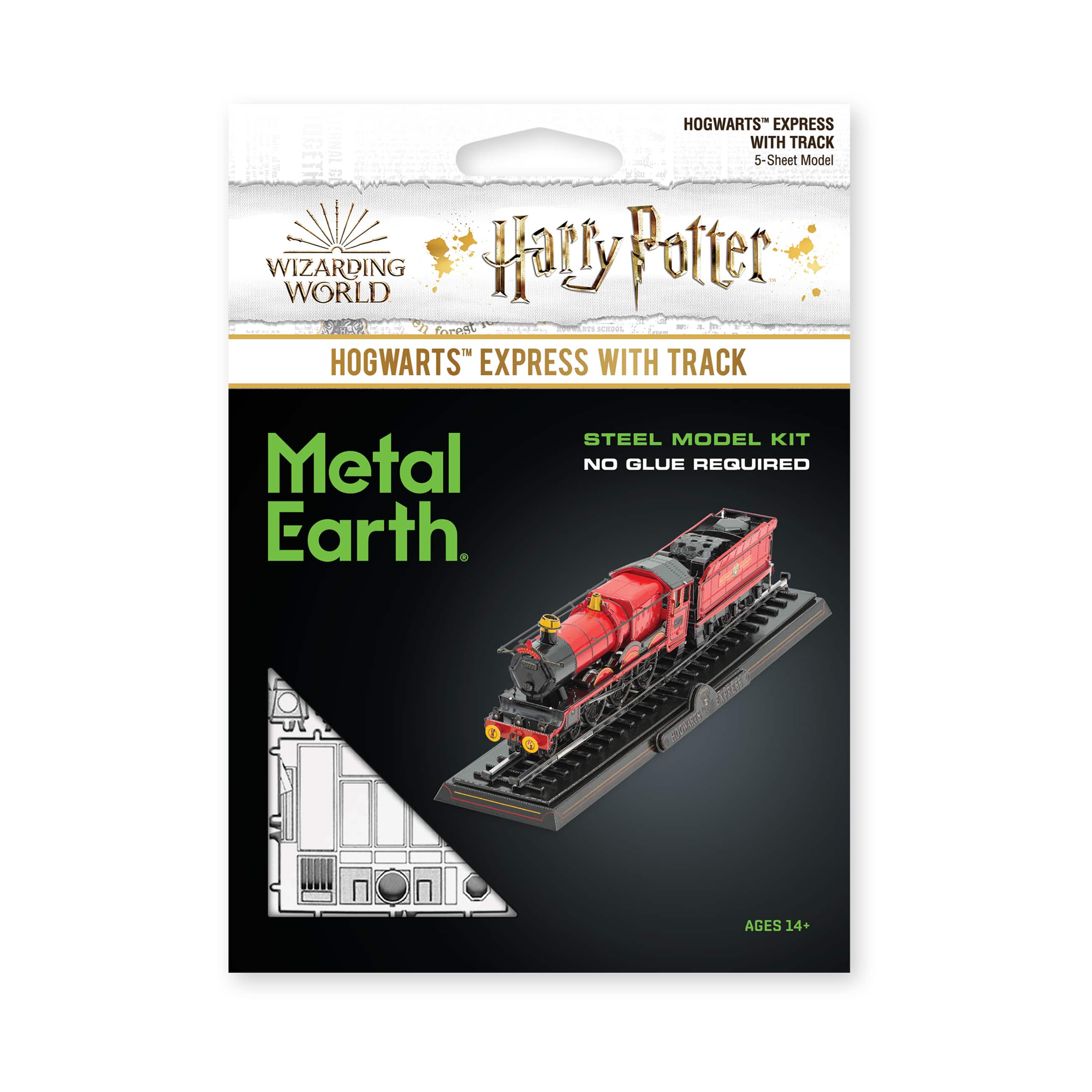 Metal Earth 3D Metal Model Kit - Harry Potter Hogwarts Express with Track