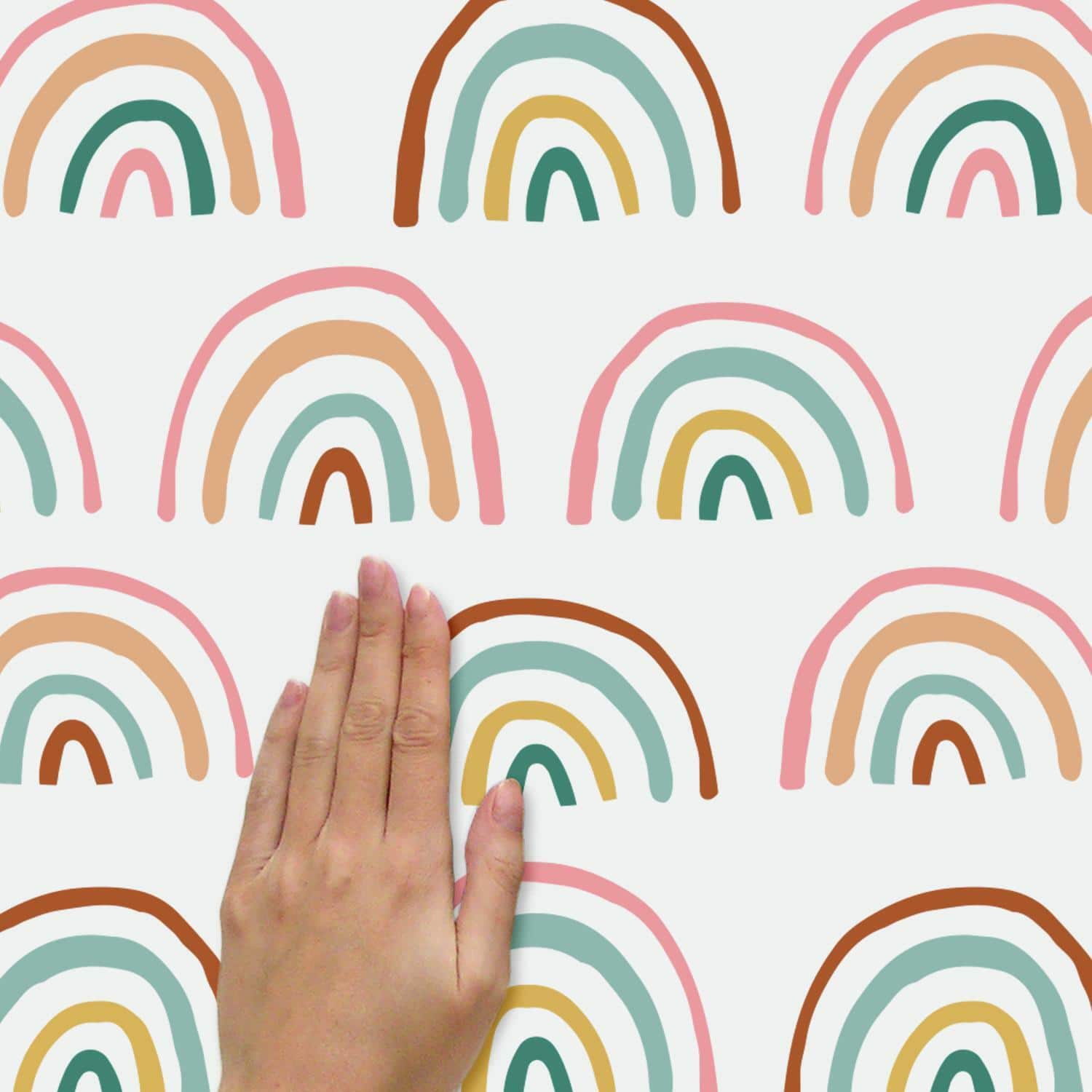 RoomMates Retro Rainbow Peel & Stick Wall Decals