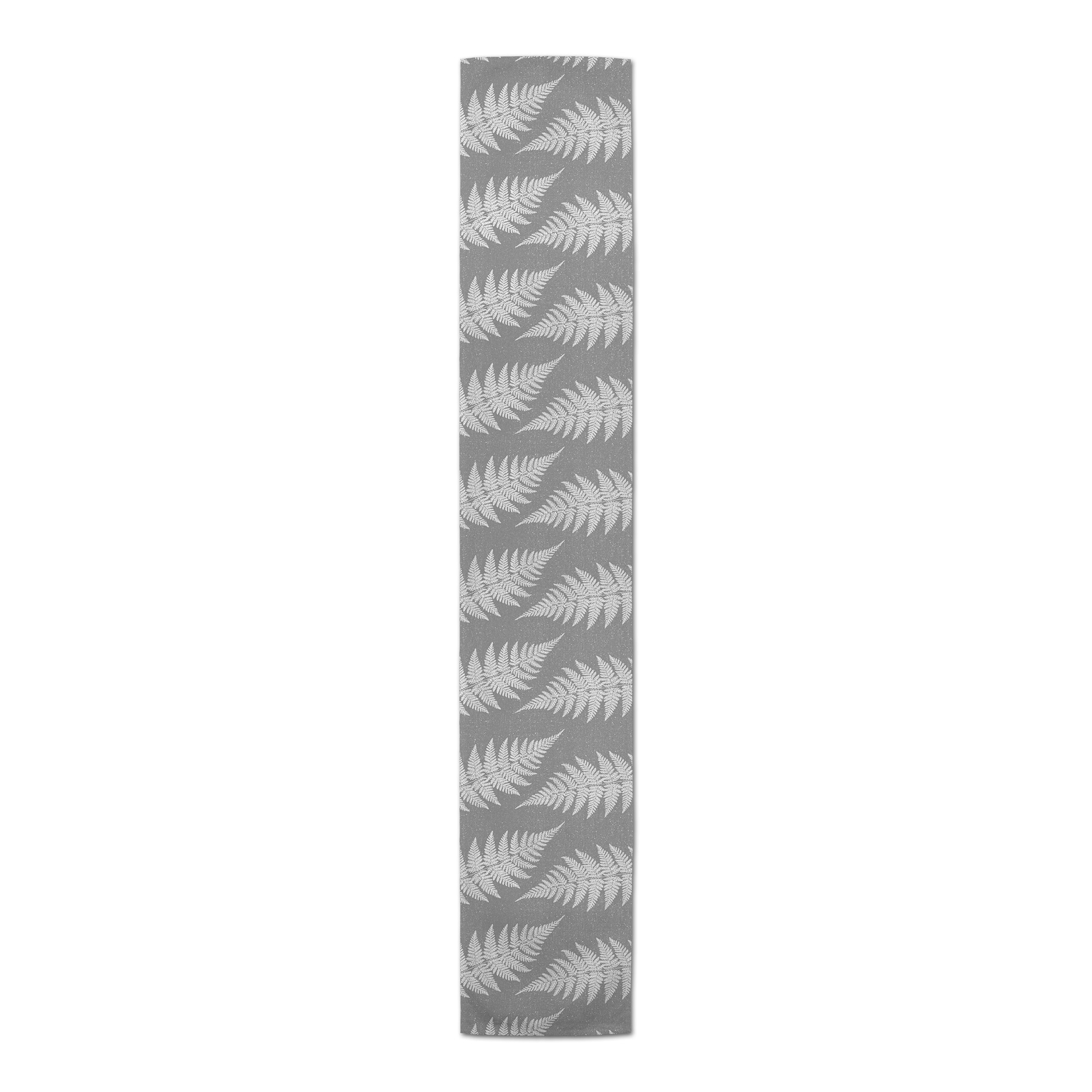 Sketched Fern Pattern 16" x 90" Cotton Twill Runner