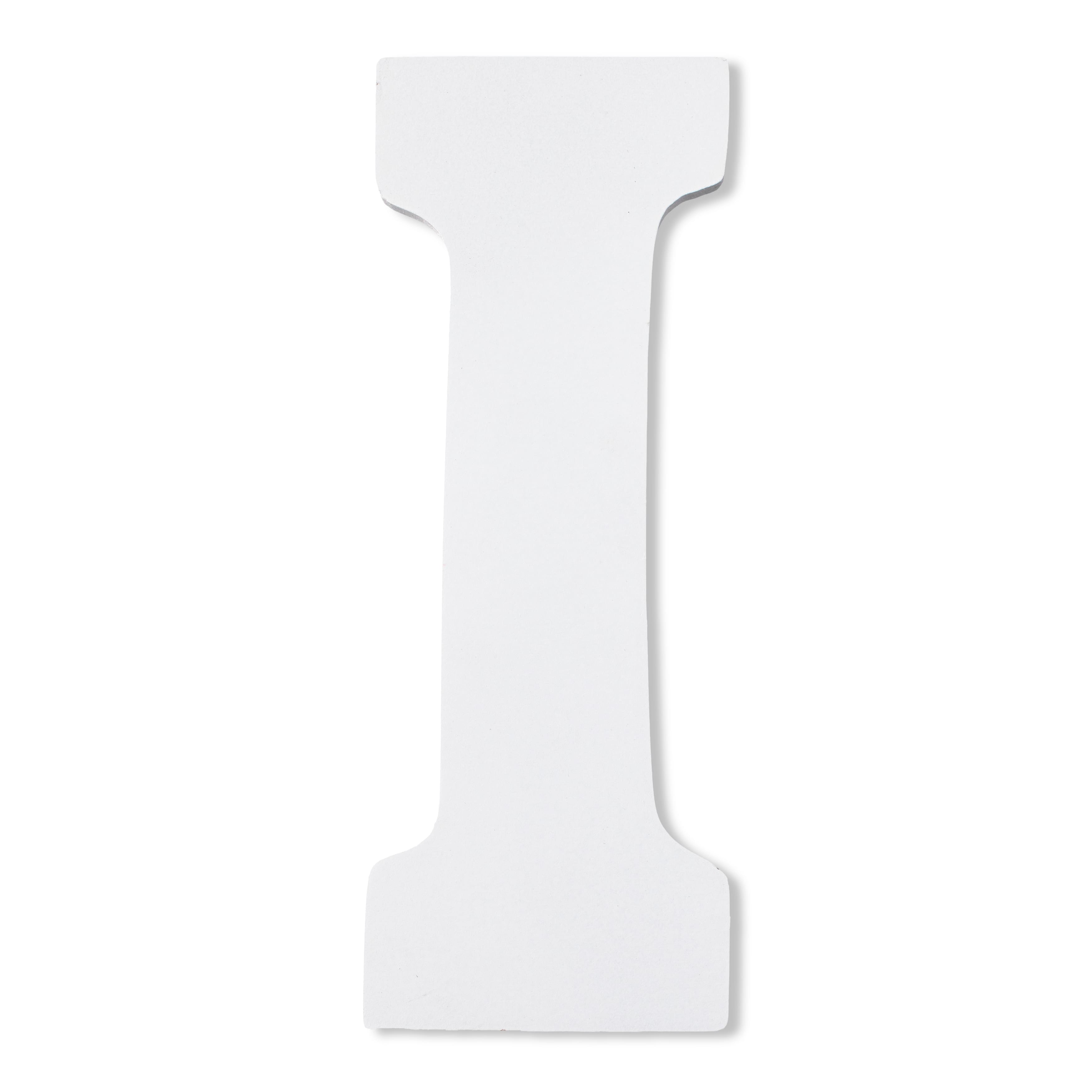 6 Pack: 9" White MDF Whimsy Letter by Make Market®