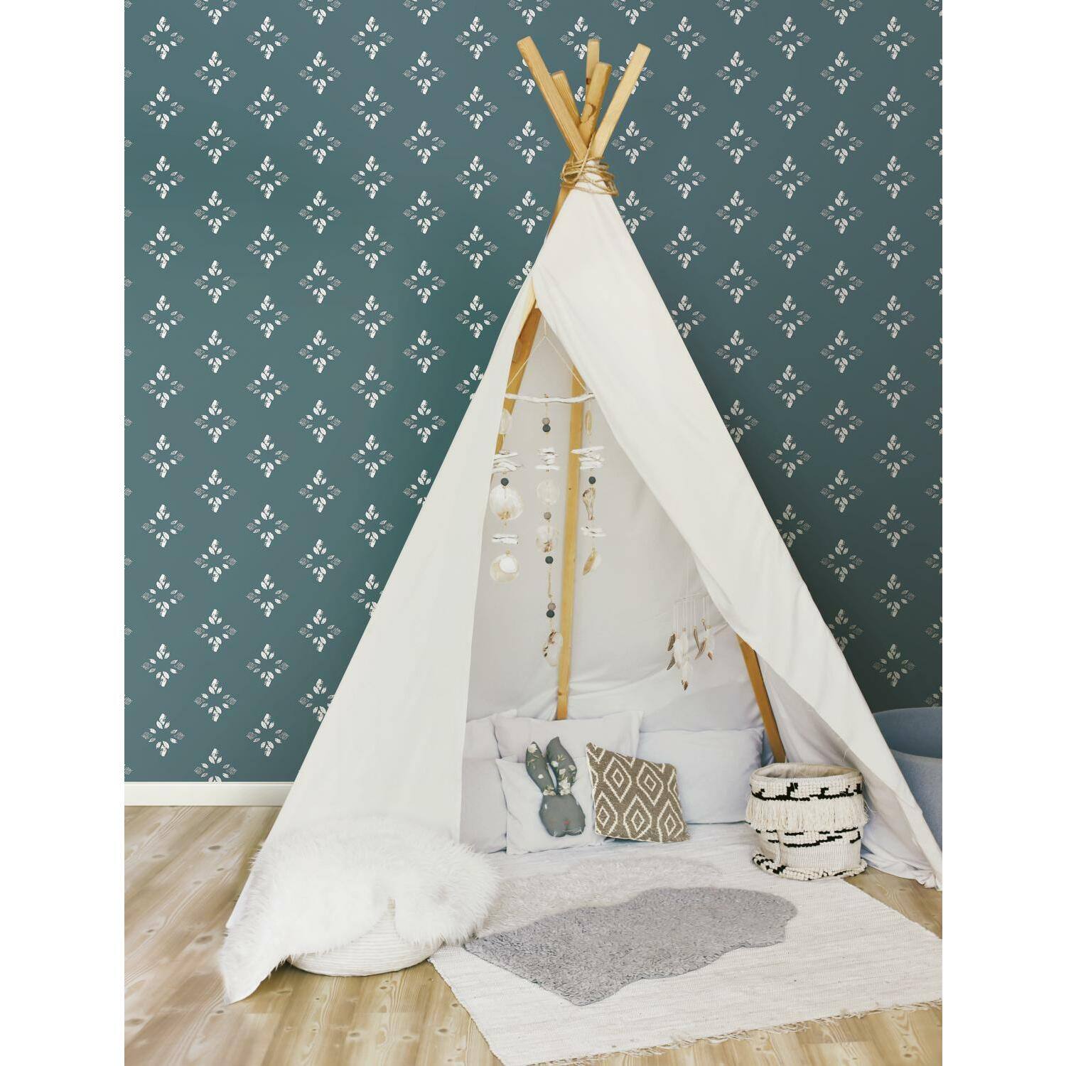 RoomMates Rose Lindo Pressed Petals Peel & Stick Wallpaper