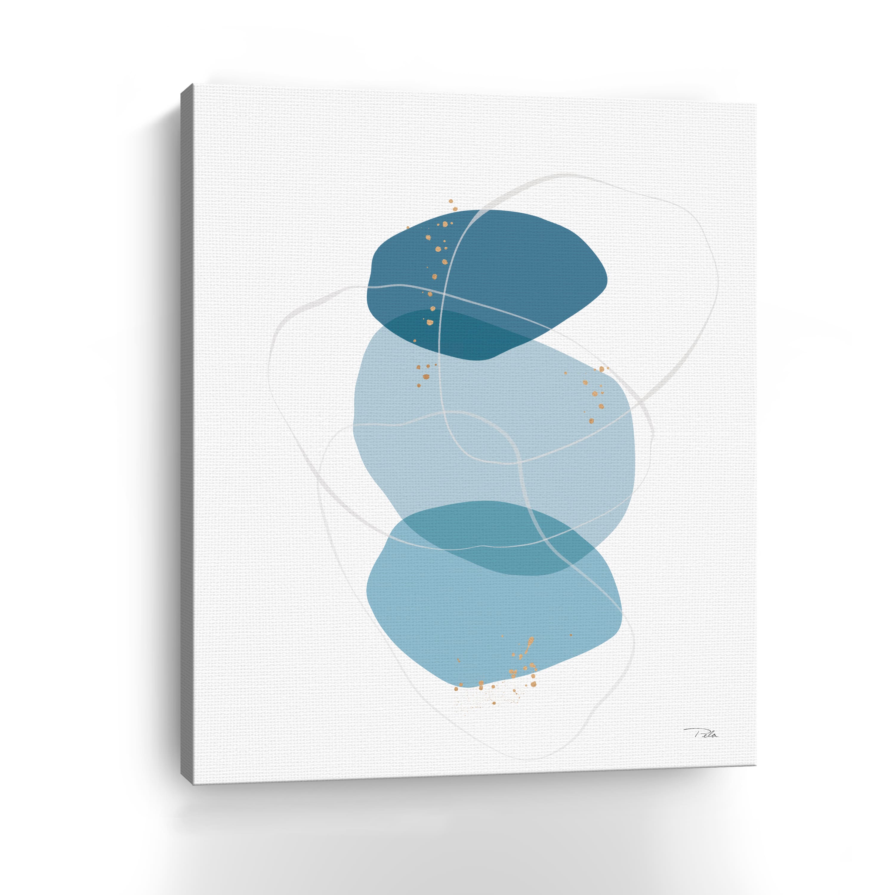 Organic Circles III Canvas Giclee