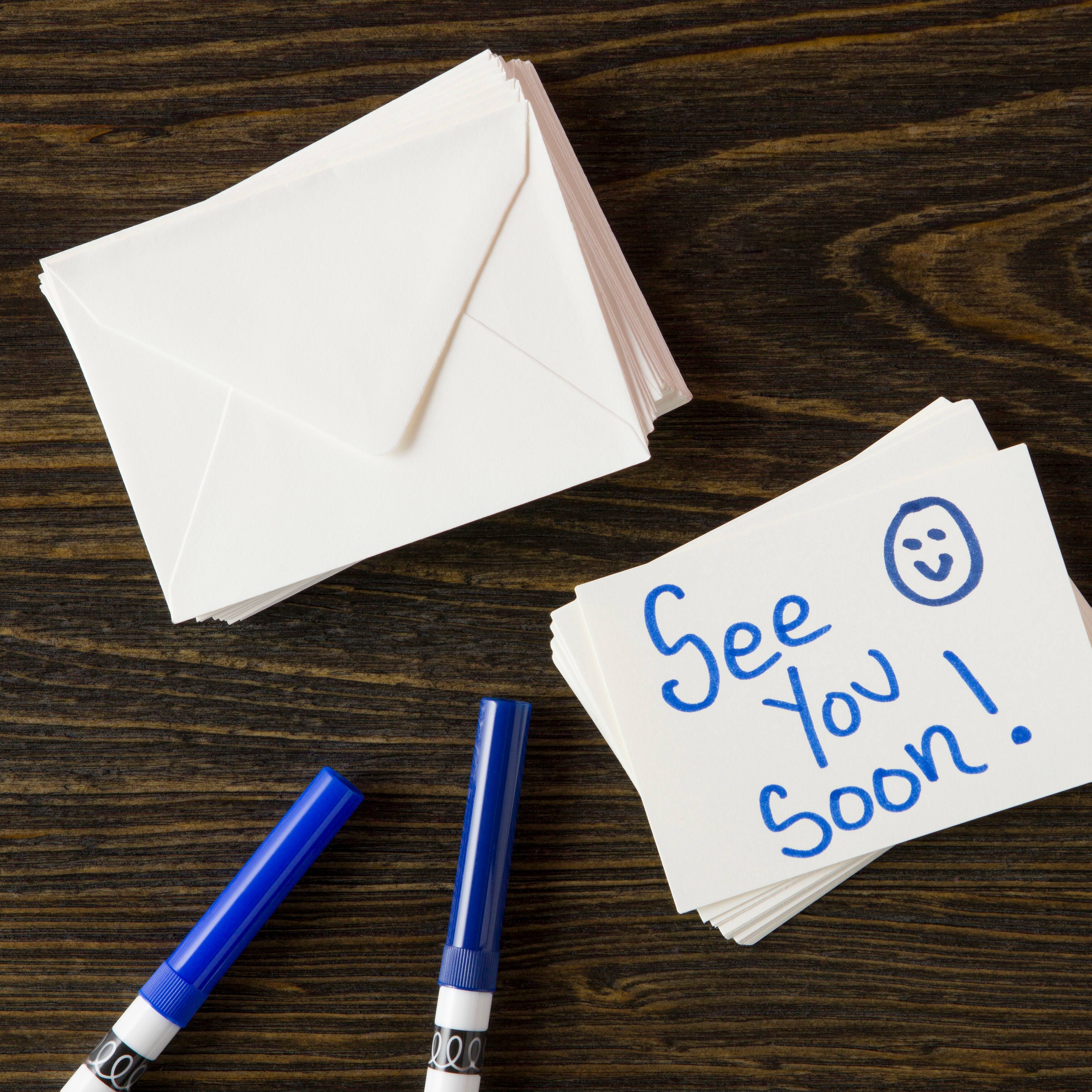 12 Packs: 20 ct. (240 total) Ivory Cards & Envelopes by Recollections™, 2.5" x 3.5"