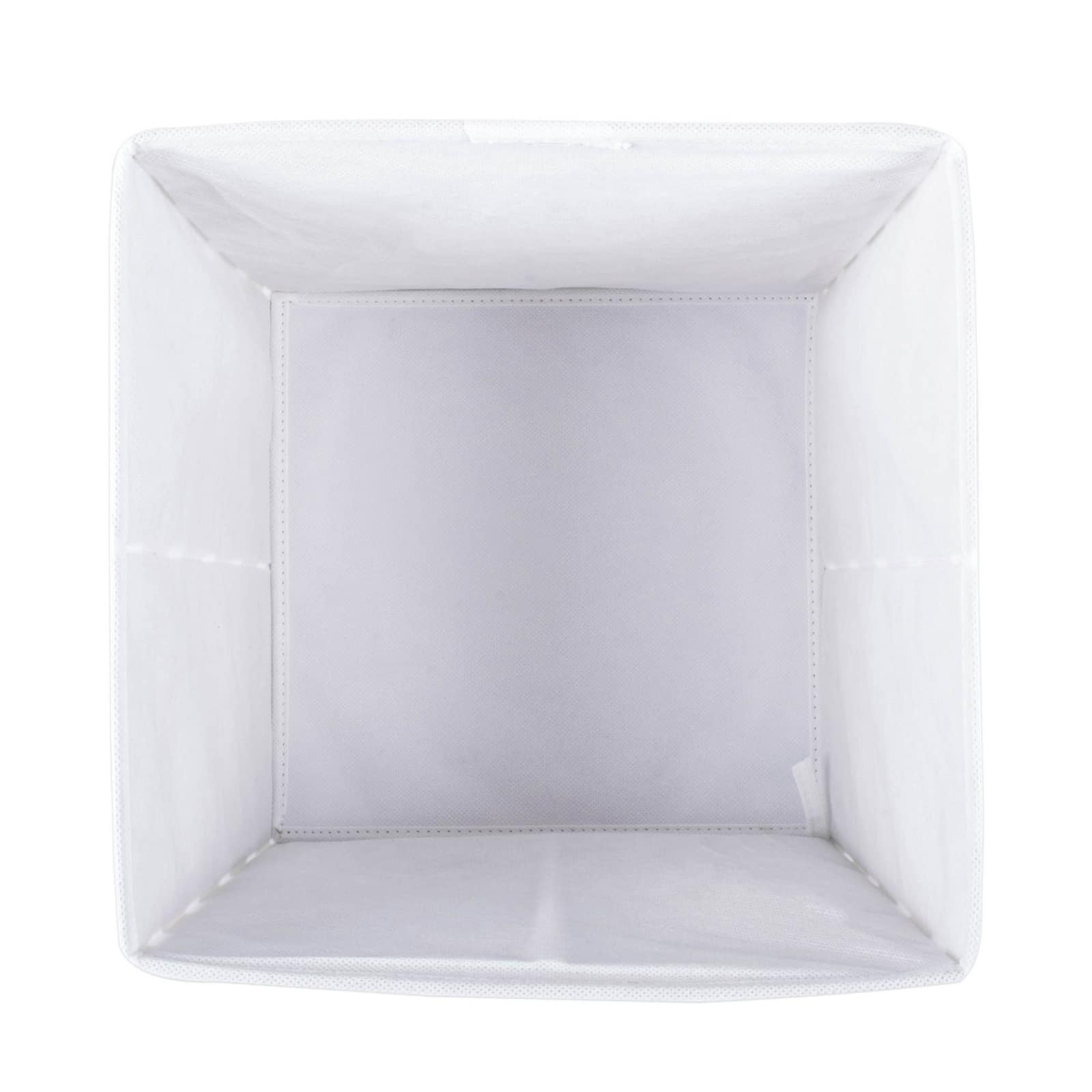 DII® 13" Gray Lattice Square Non-Woven Fabric Cubes, 2ct.