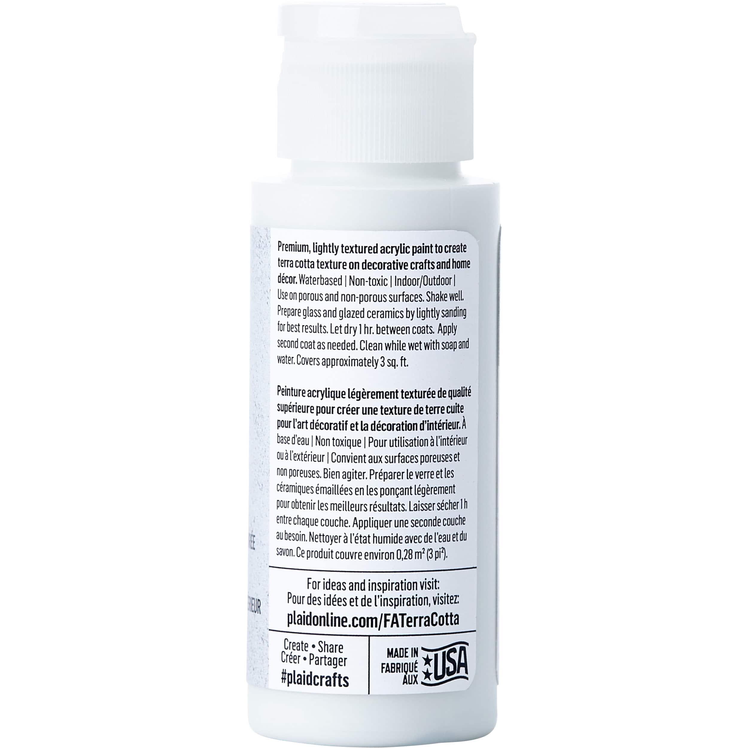 12 Pack: FolkArt® Terra Cotta™ Lightly Textured Acrylic Paint