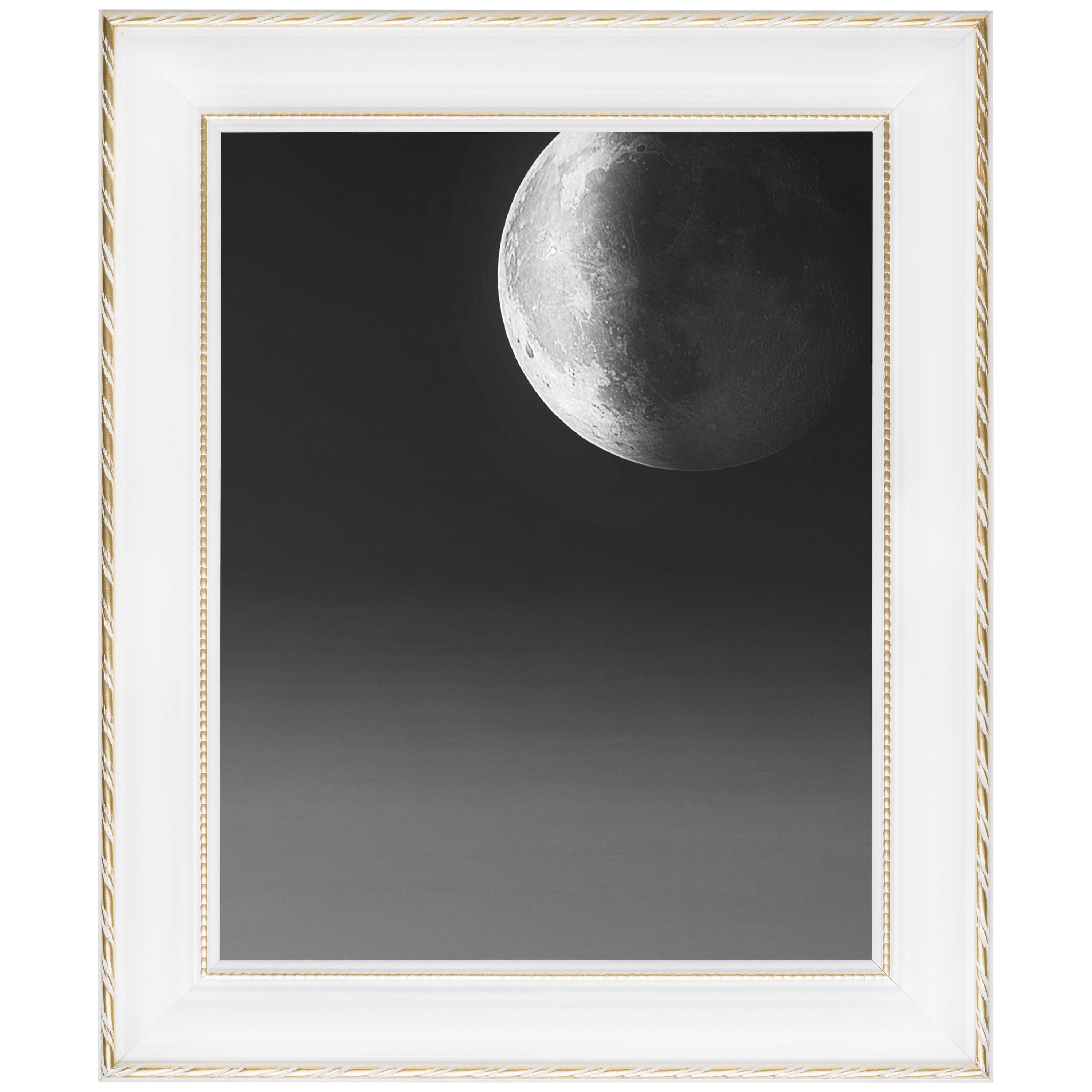Craig Frames Victoria White & Gold Picture Frame